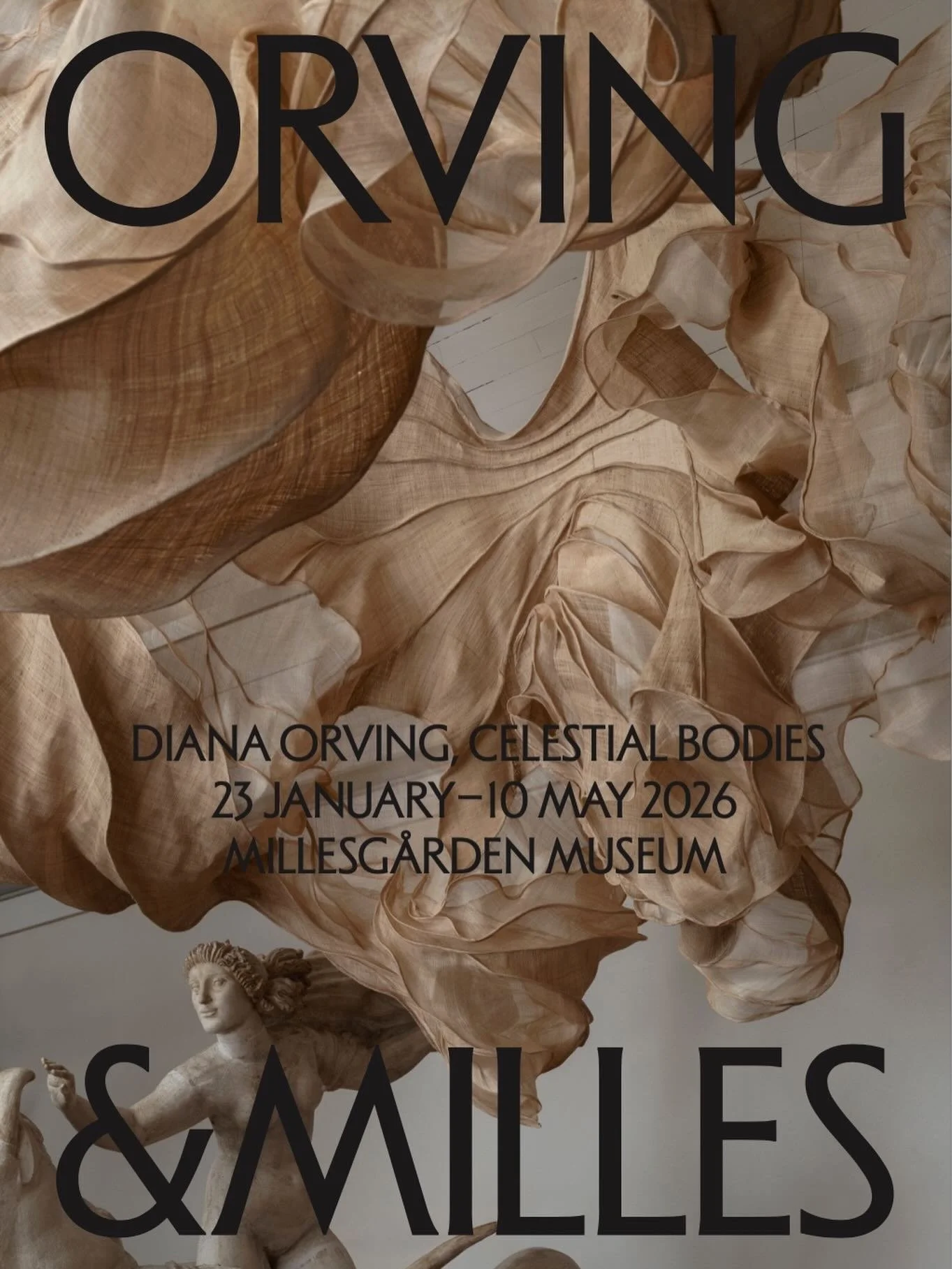 My exhibition Himlakroppar (Celestial Bodies) opened at Millesg&aring;rden last week. This project has been in the making for a long time, and I am deeply grateful to present it in Stockholm &mdash; my hometown.
Thank you to Millesg&aring;rden for th