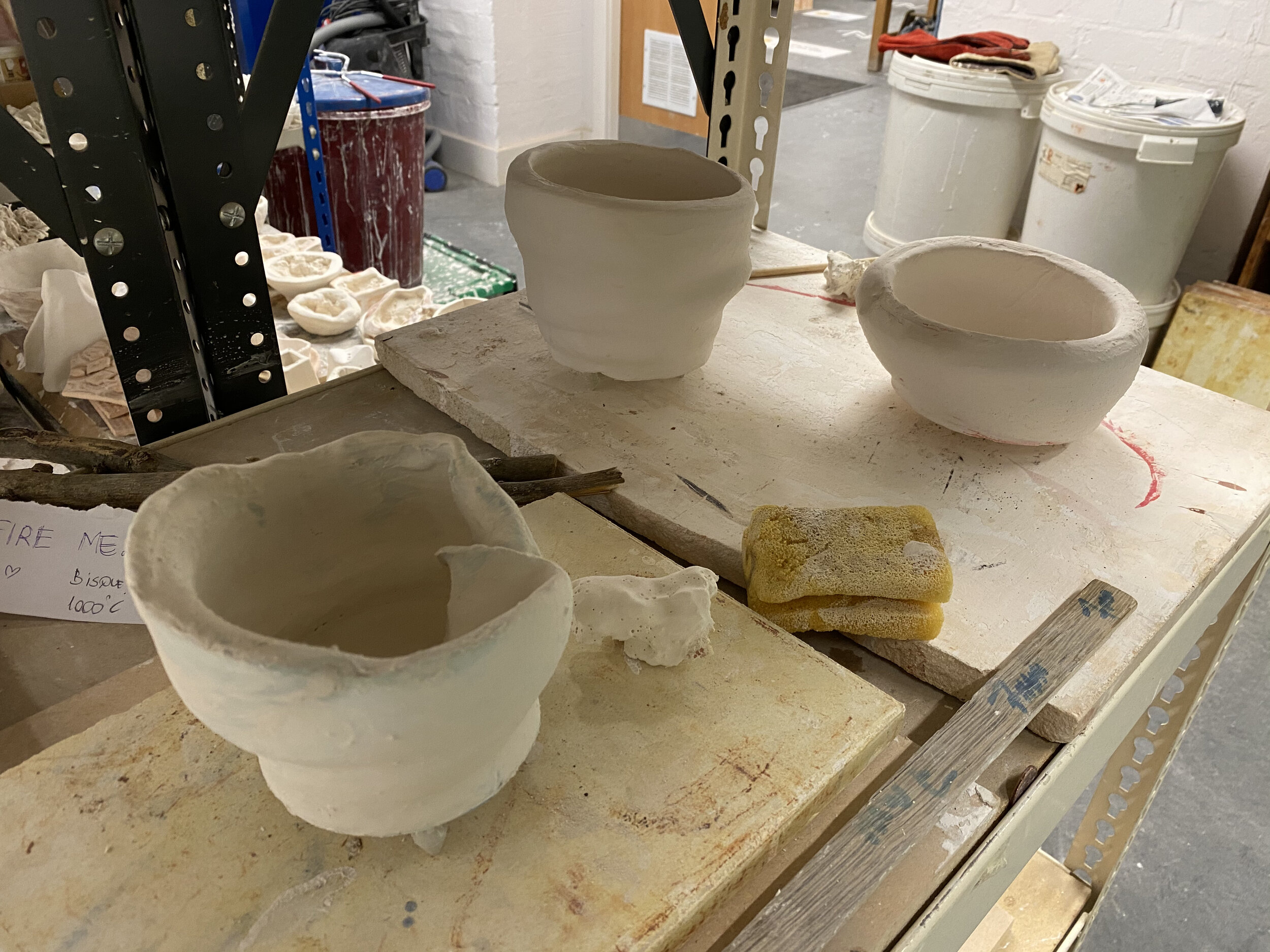 First attempt back in the studio
