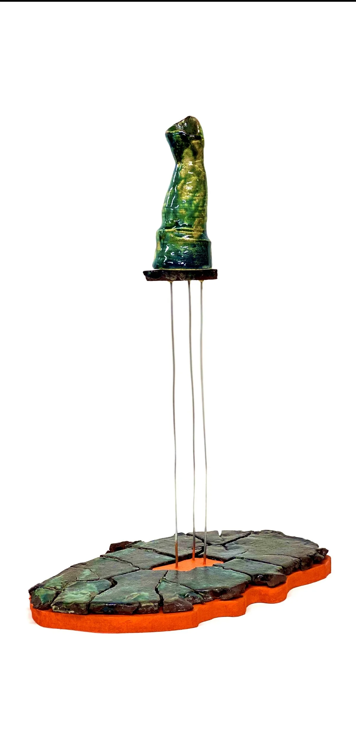 Fig. 4 Looking at the element of suspension. 