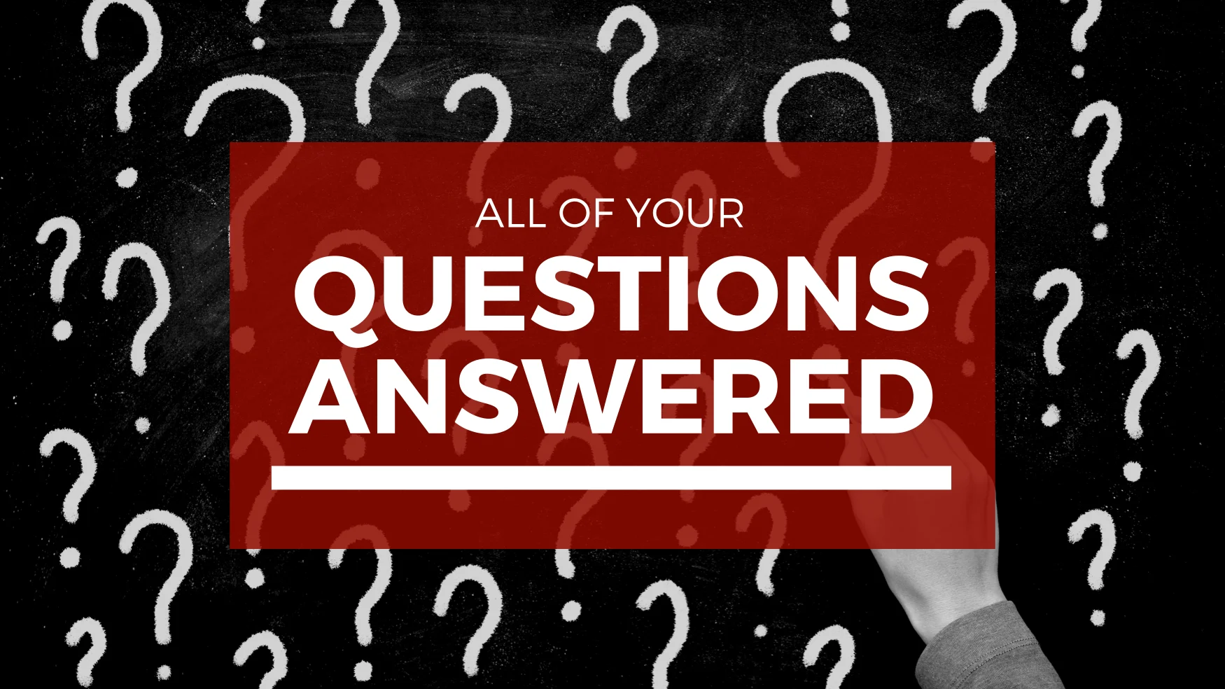 Check out our new FAQ Page!