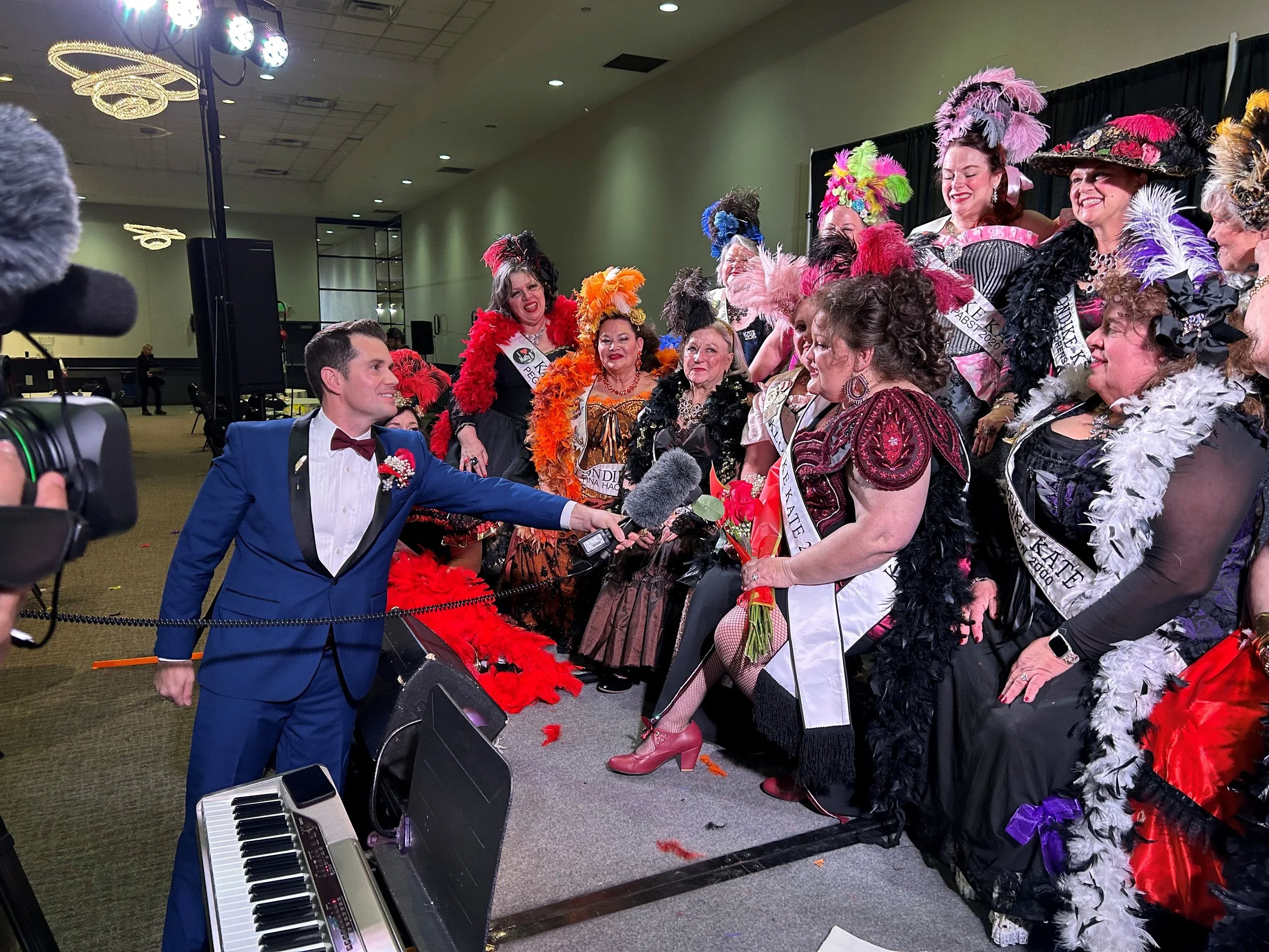 matt reporting at kates.jpg