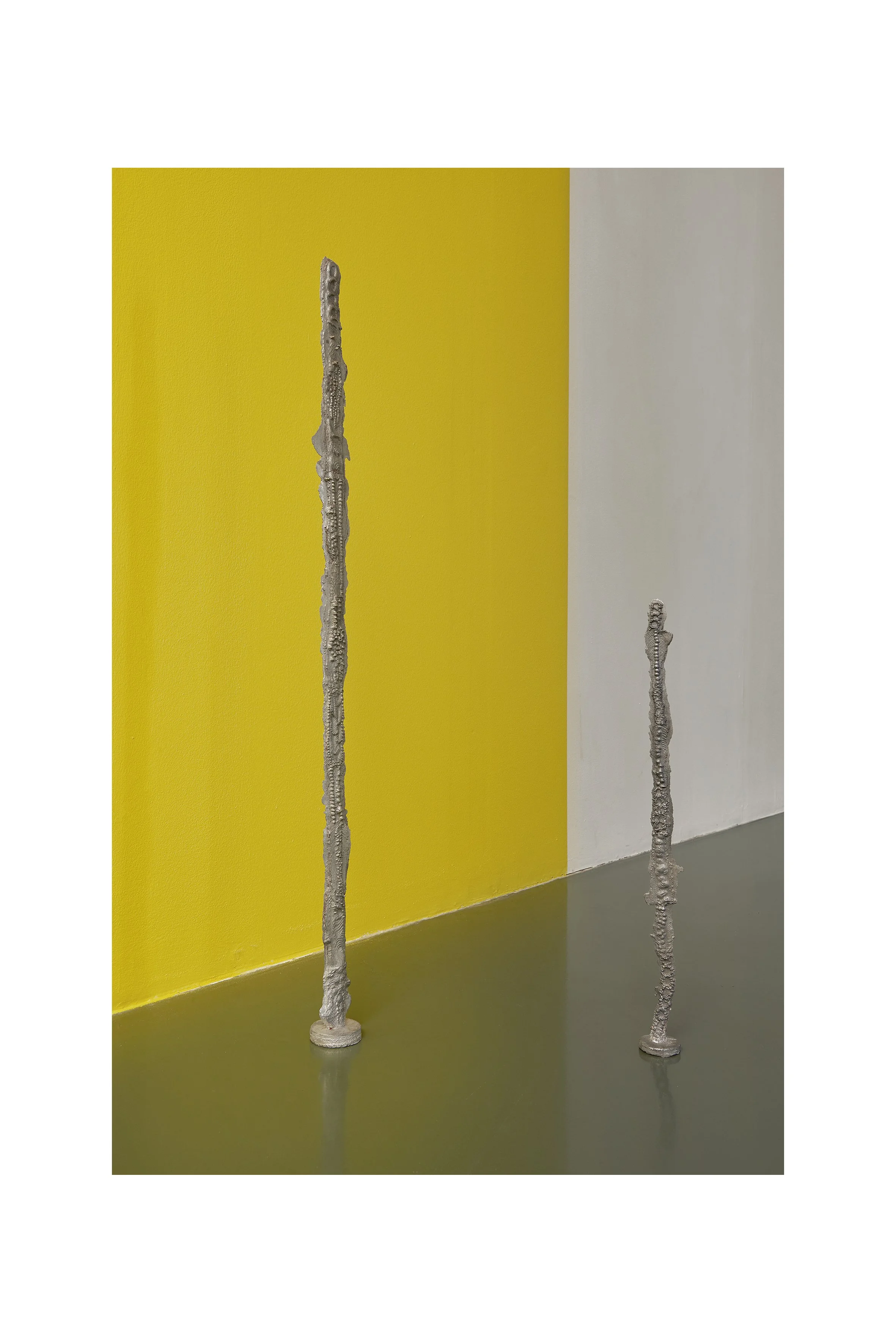 A System of Arranged Meaning   Steel, cast pewter  variable dimensions  2021