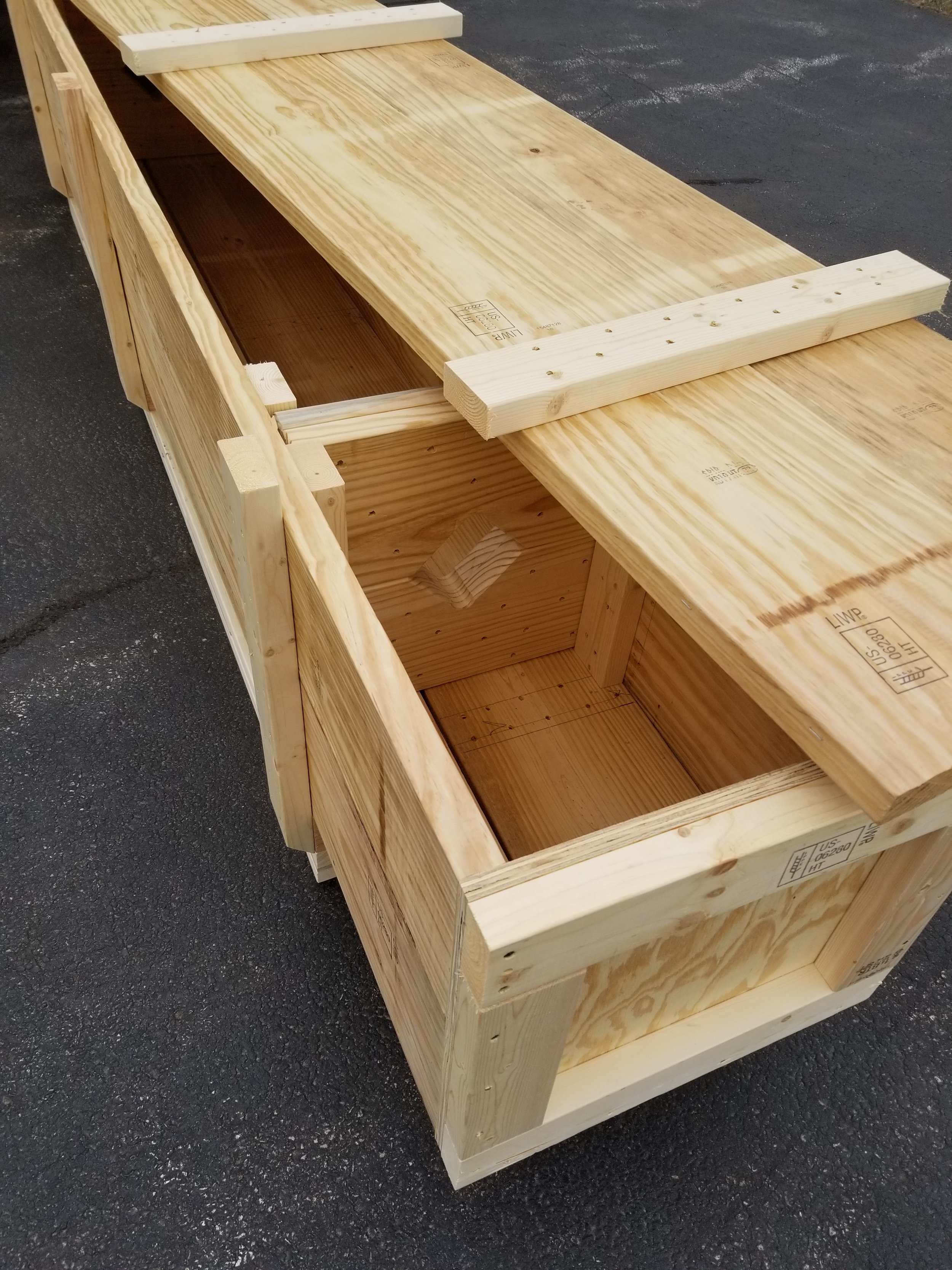wooden crates cheap
