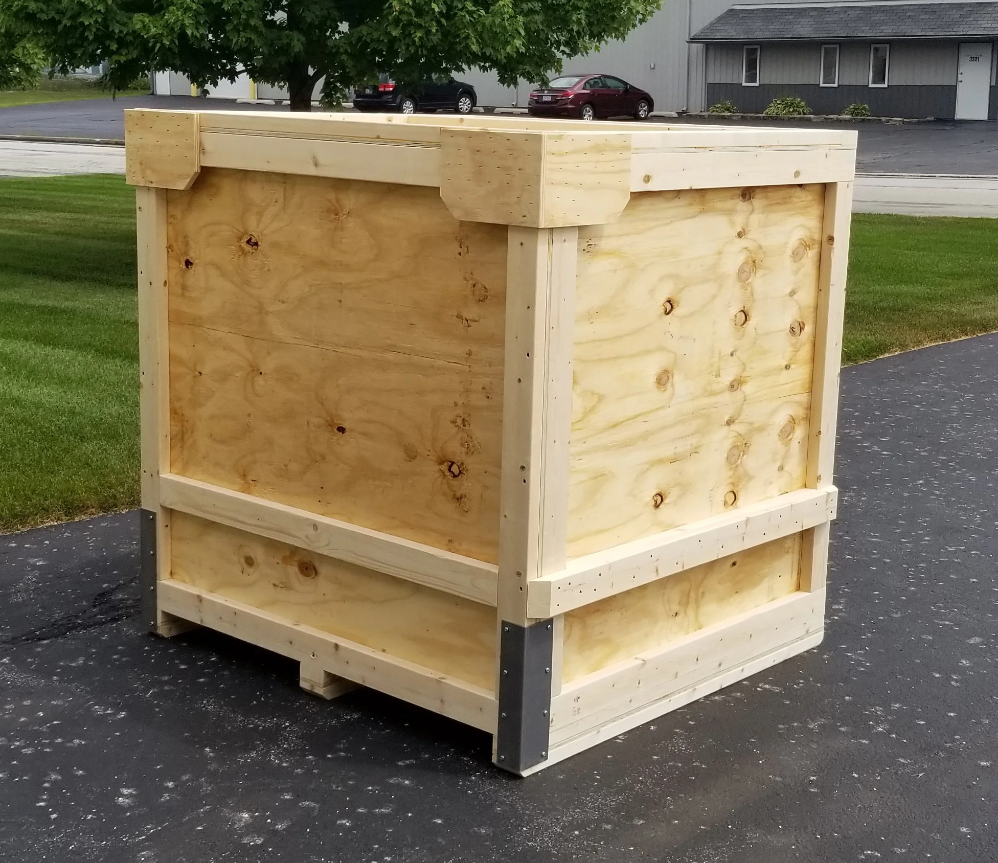 Trade Show Crates / Reusable Crates — Wooden shipping crates Custom