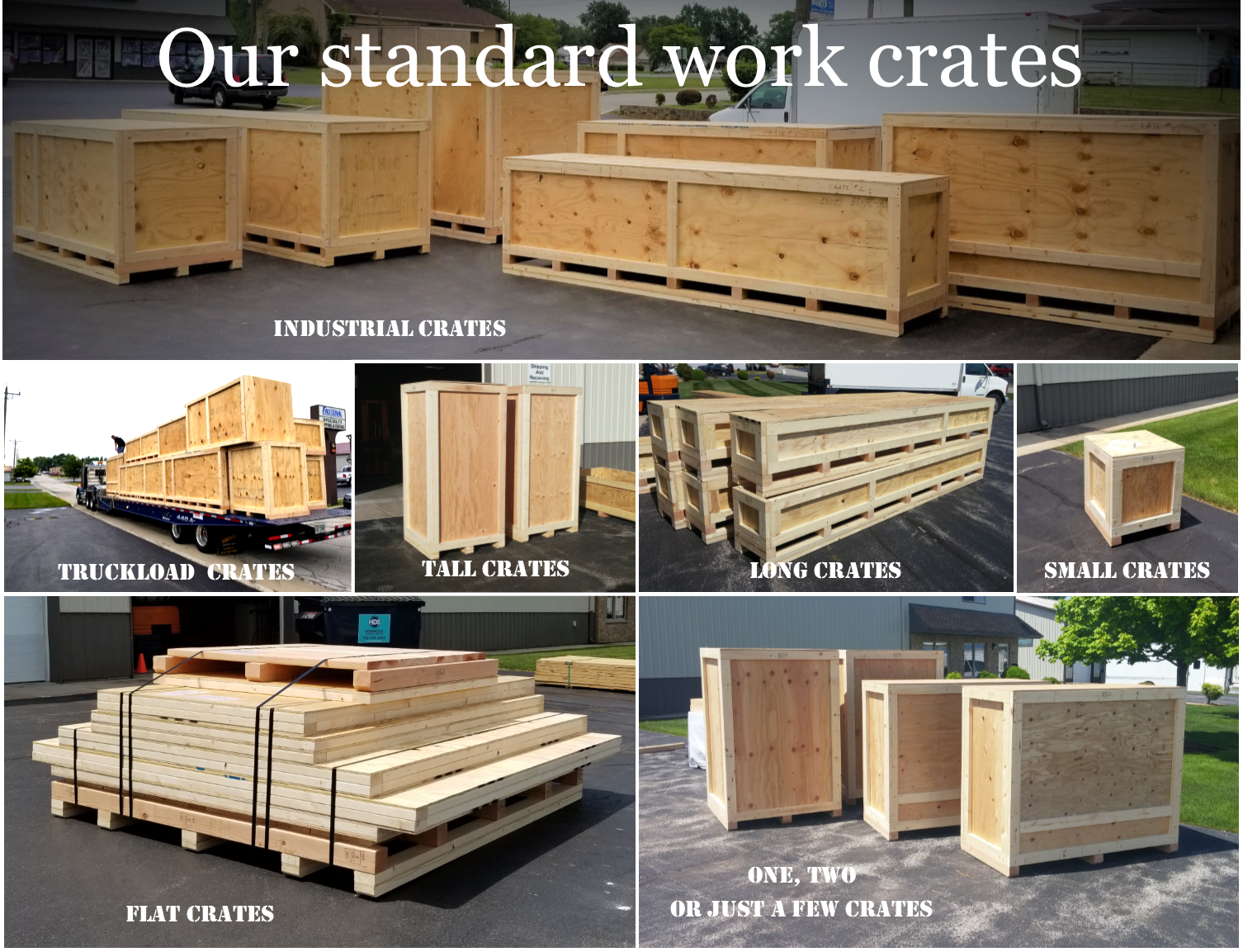 Wood Shipping Crates