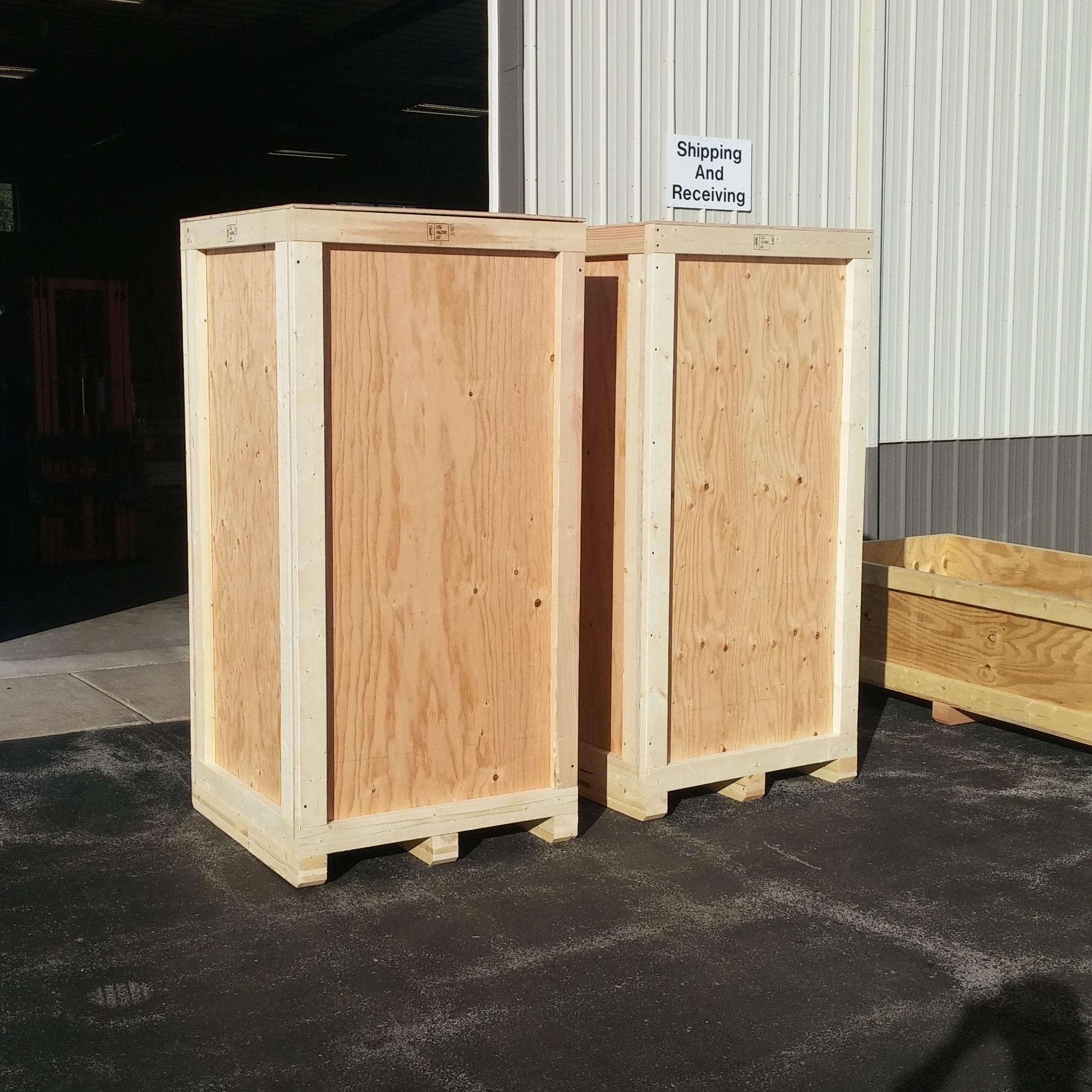 Wooden Shipping Crates Custom Crating At Specialty Crate Factory