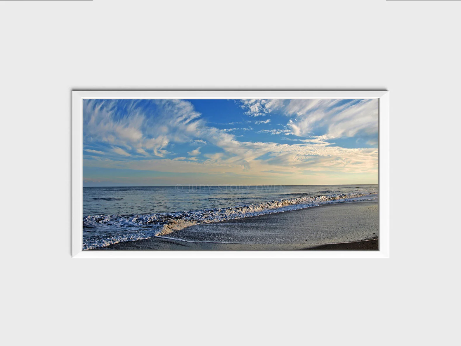peaceful horizon 20X10at1500pxwWMat9framed.jpg