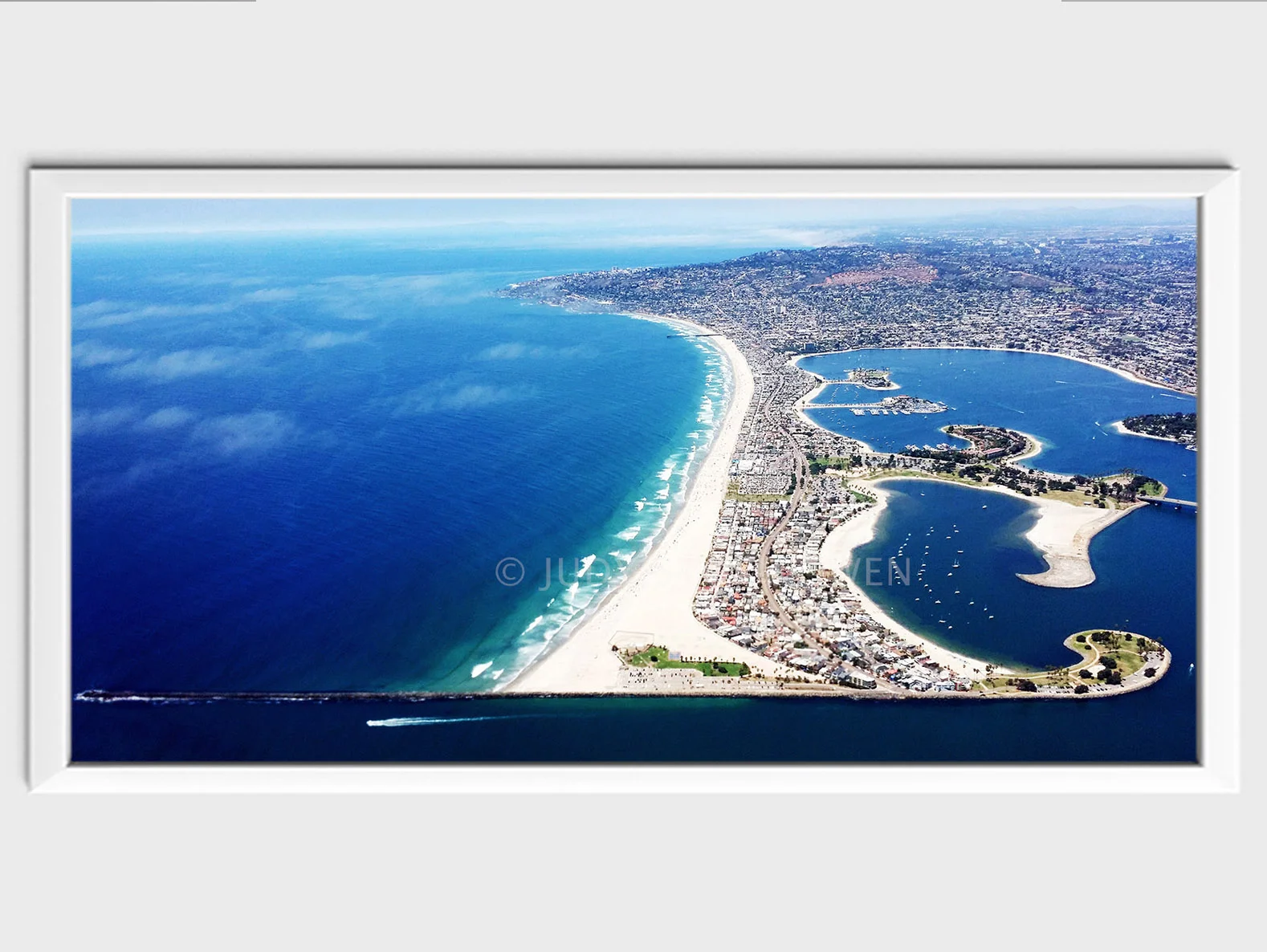 san diego departure 16X8at1500pxwWMat9framed.jpg