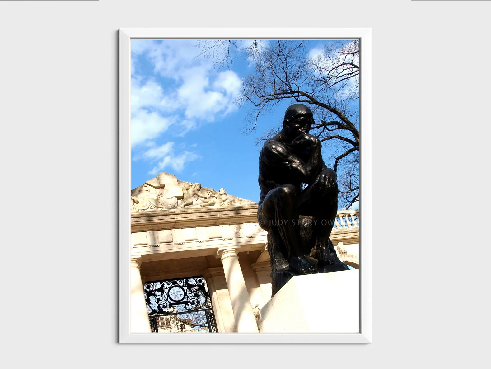 a thinking man 11x14at1500pxhWMat9framed.jpg