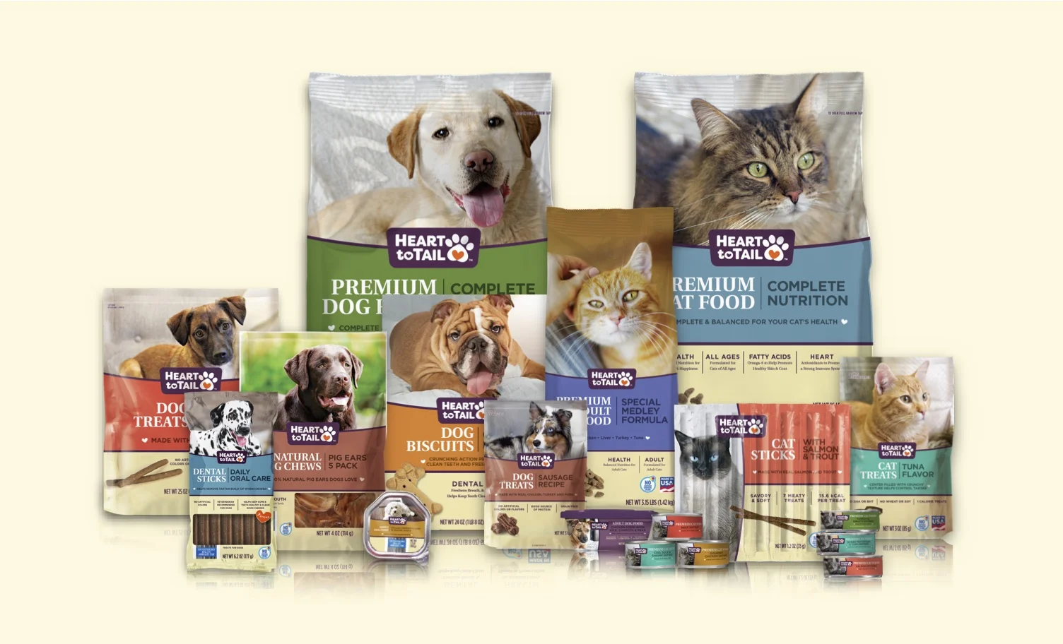 heart to tail dog food aldi