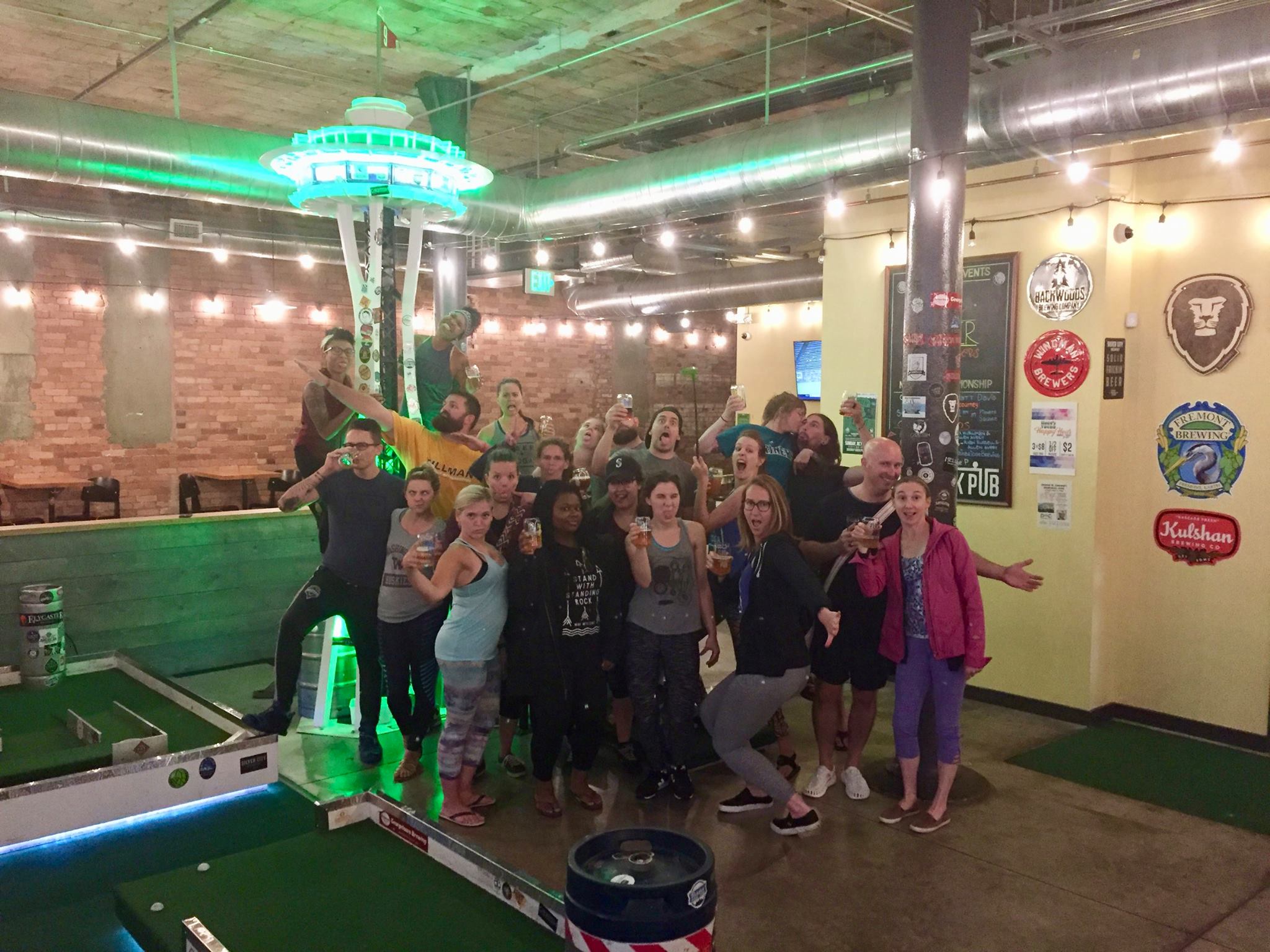 Of course, we had to get a group picture!