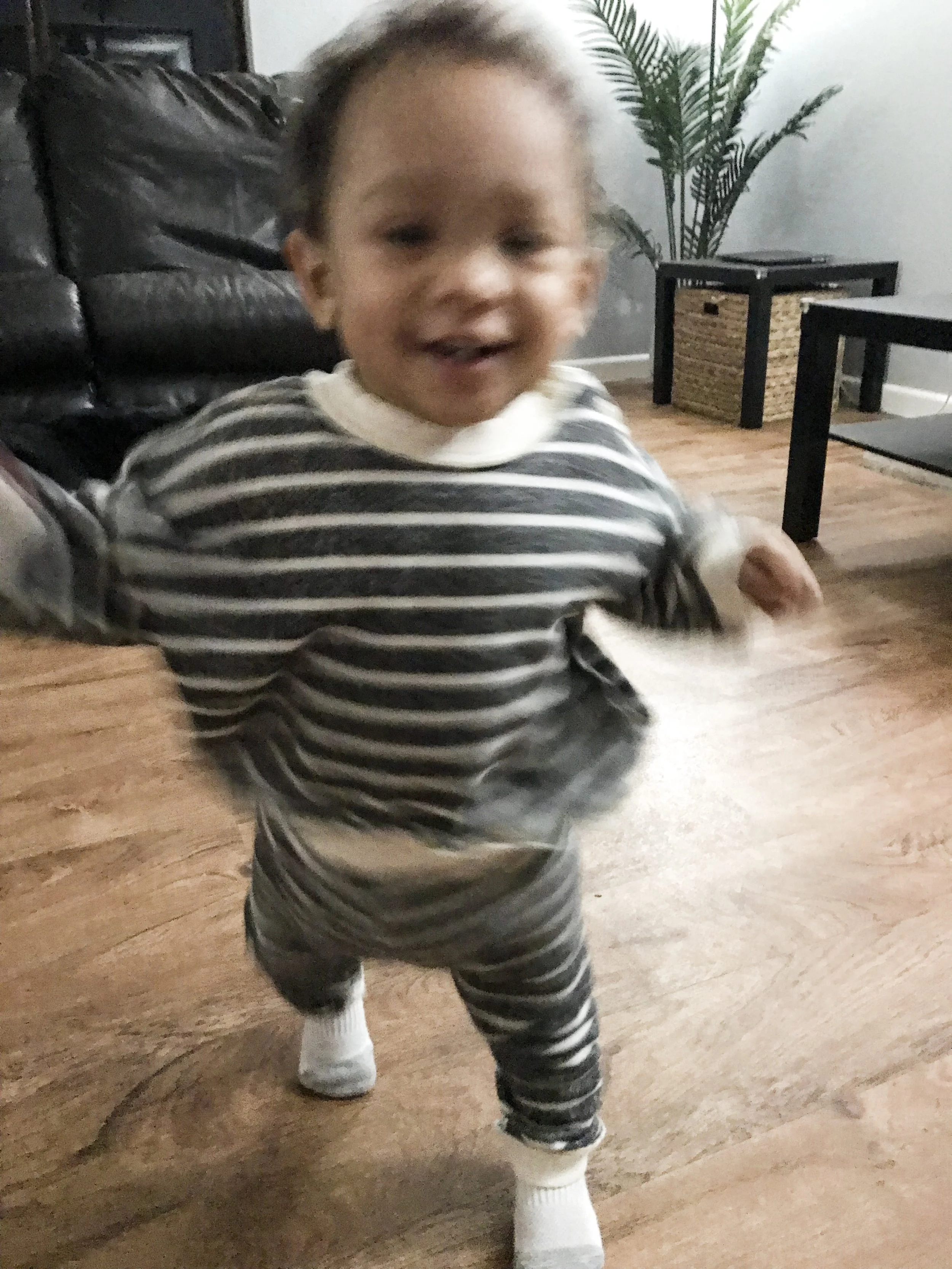 He STAYS on the move!
