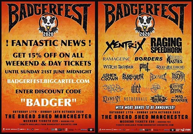 #xentrix #thrashmetal #ukthrashmetal #badgerfest