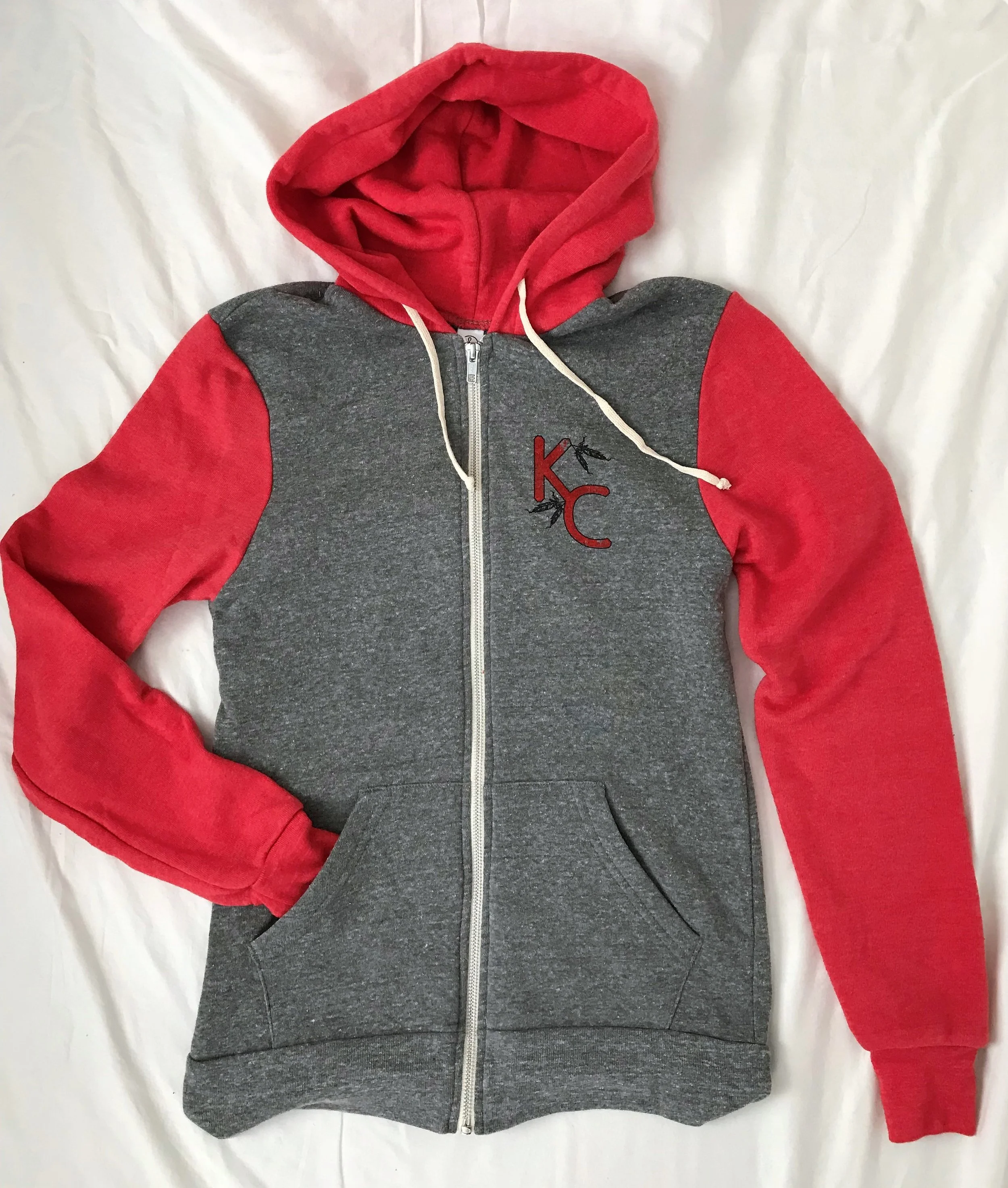 Color Block Hoodie (Full Zip)