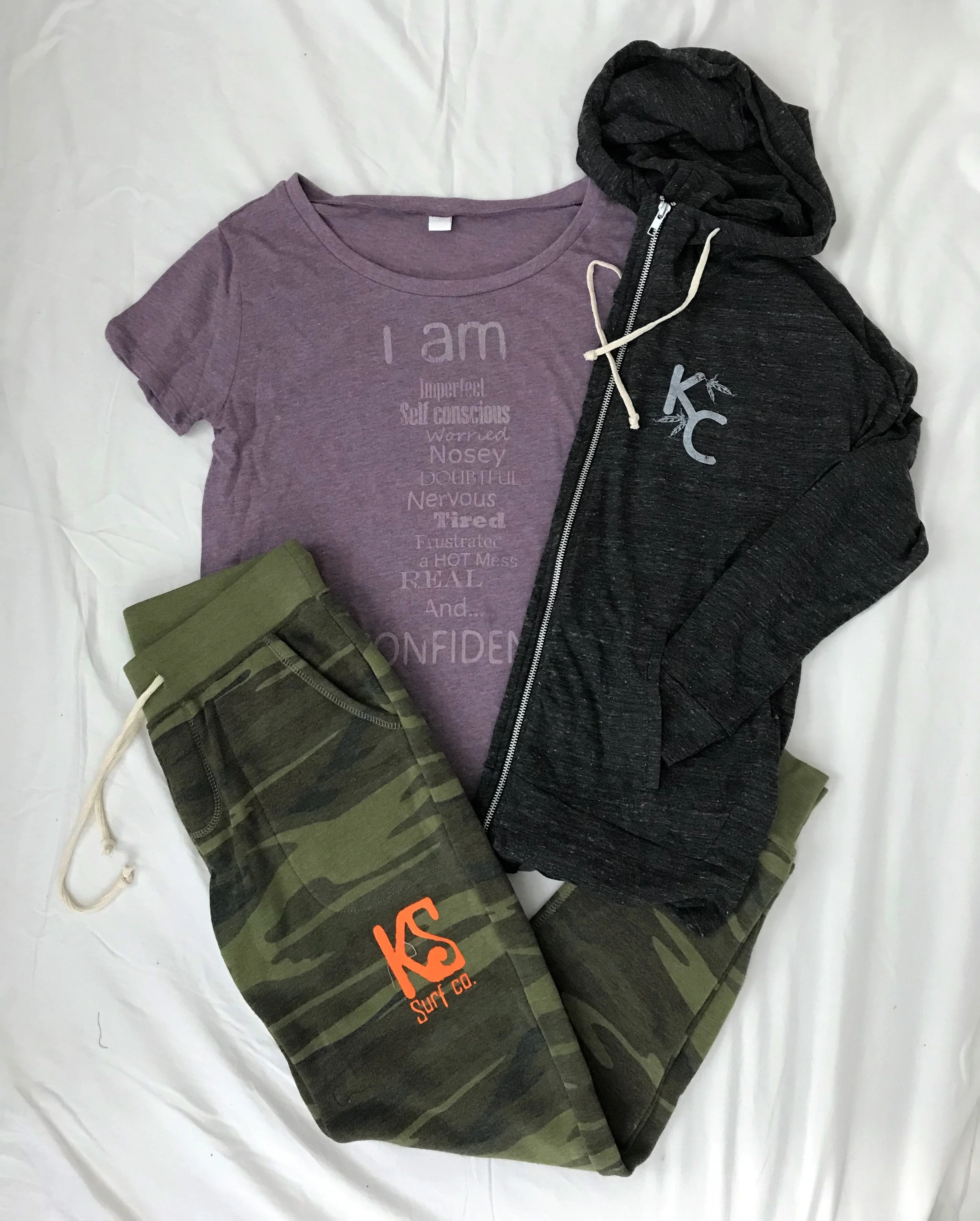 Iris Words tee_camo jogger_KC Cooldown Zip stylized.jpg