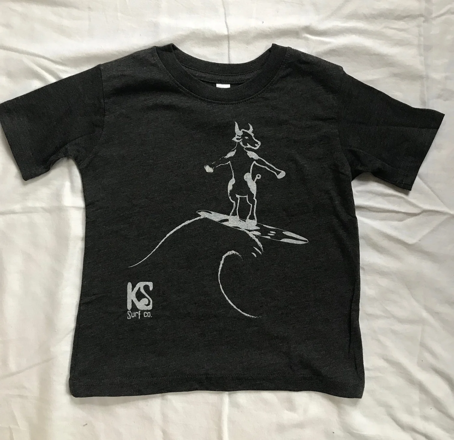 Toddler Jersey 'Cow' Tee