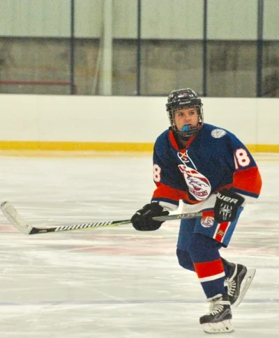 Nina Herceg, with Long Island Lady Islanders 