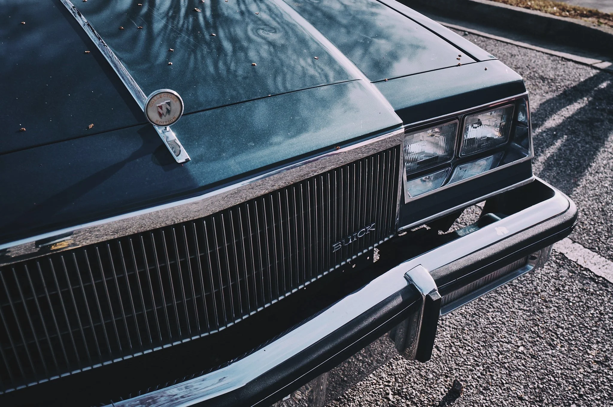 the bonnet of a classic Cadillac travel story by photographer Matthew Lloyd