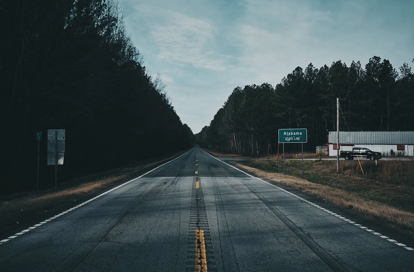 the Georgia Alabama state line travel story by photographer Matthew Lloyd