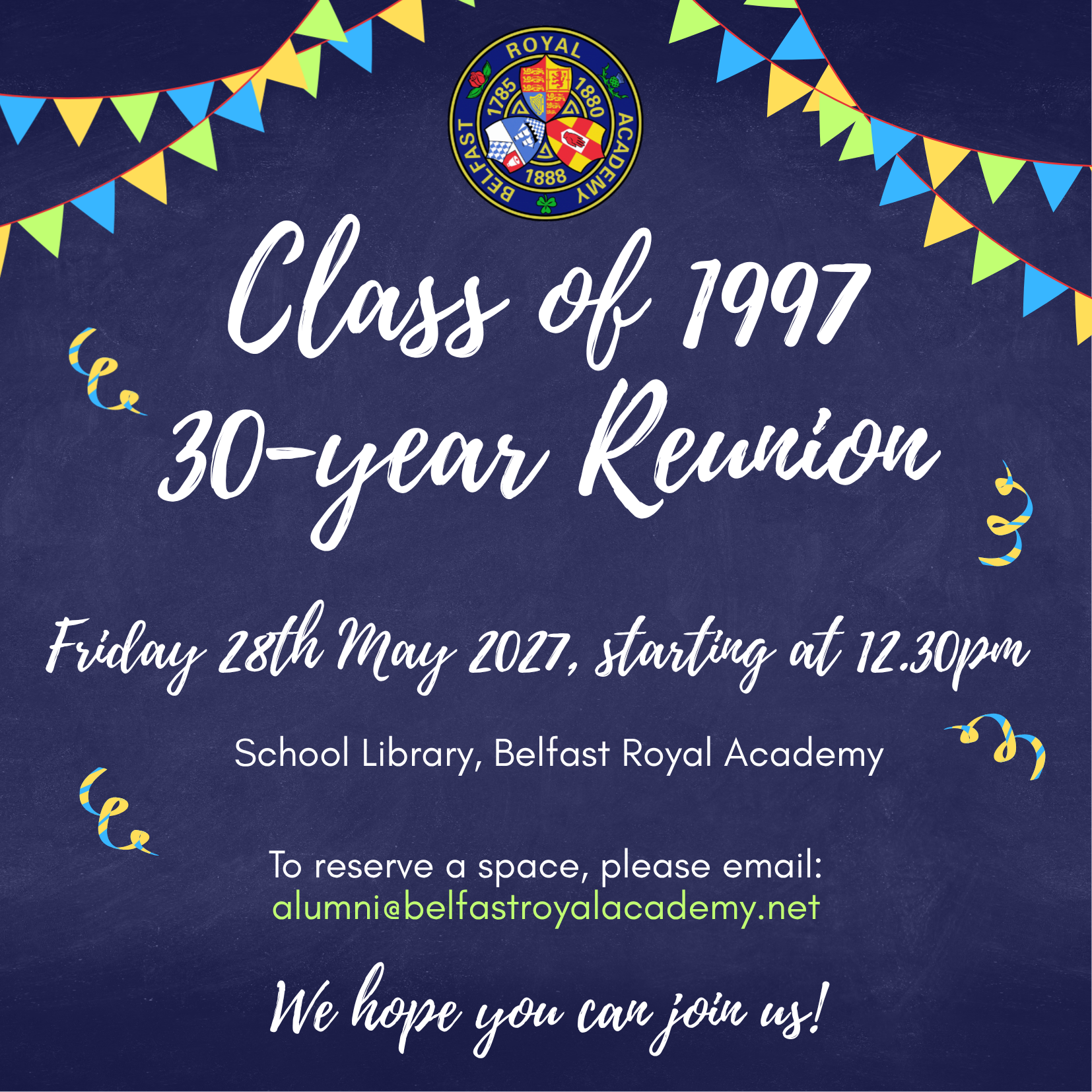 Alumni Reunion for the Class of 1997
