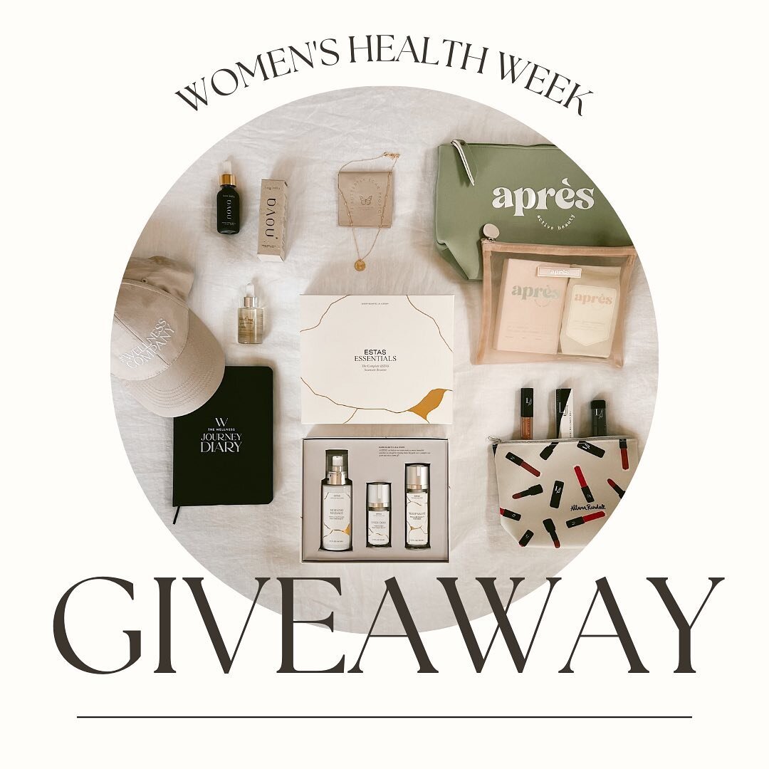 NOW CLOSED // 💫 GIVEAWAY 🤍 For Women&rsquo;s Health Week, we&rsquo;ve teamed up with several inspiring woman-owned brands on a beautiful giveaway valued at over $500.

Prize includes:
@butterflyscarproject - 14k gold filled butterfly necklace 
@est