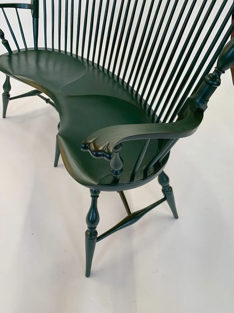 Nantucket Fanback Settee