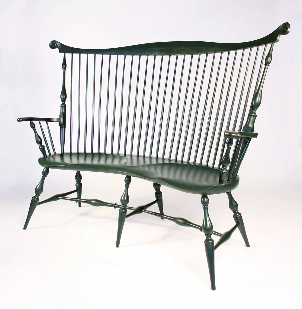 Nantucket Fanback Settee