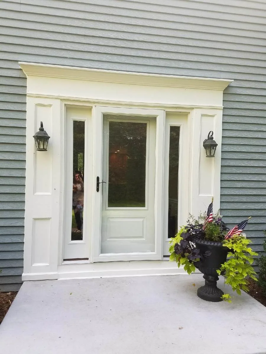 Custom Front Door- Azek