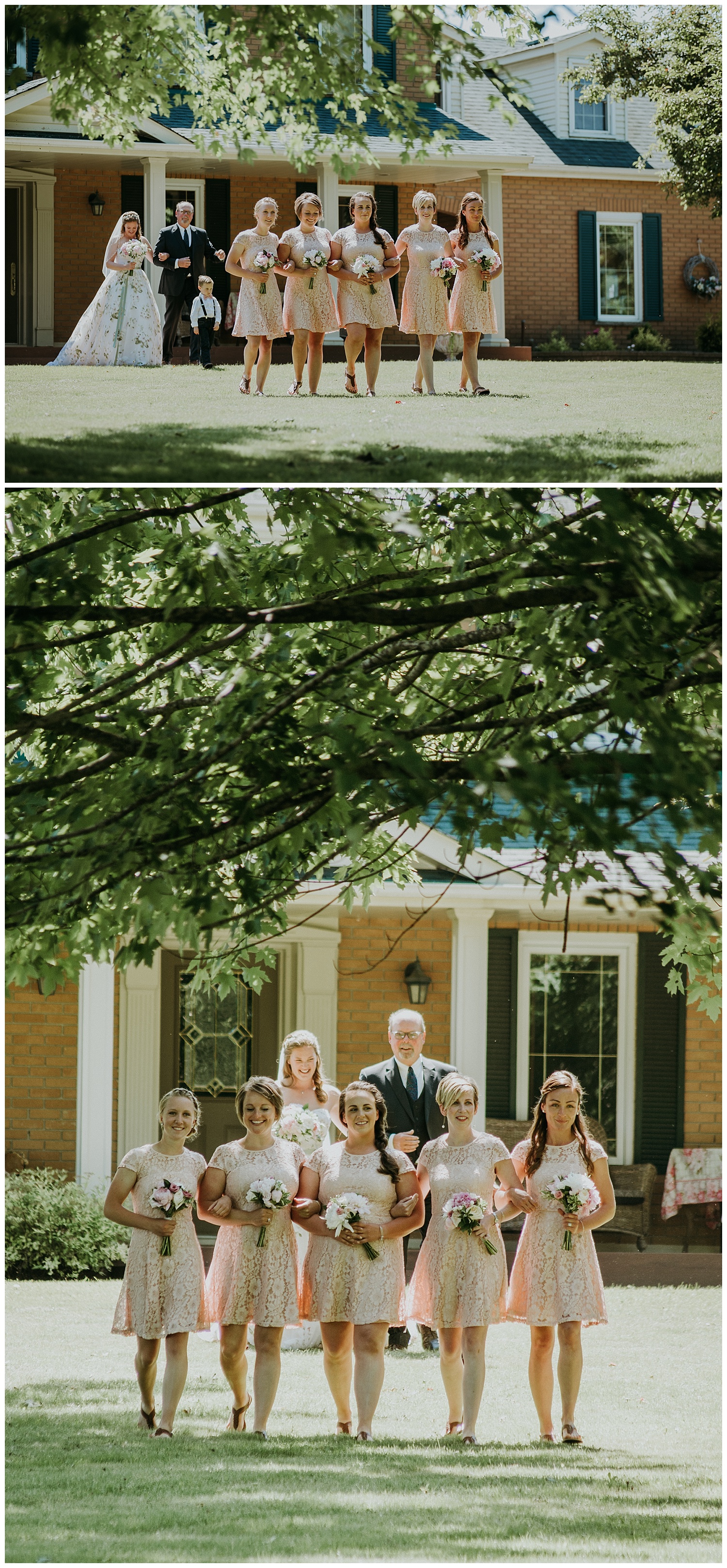 Front Yard Ceremony in Trenton, Ontario | Holly McMurter Photographs