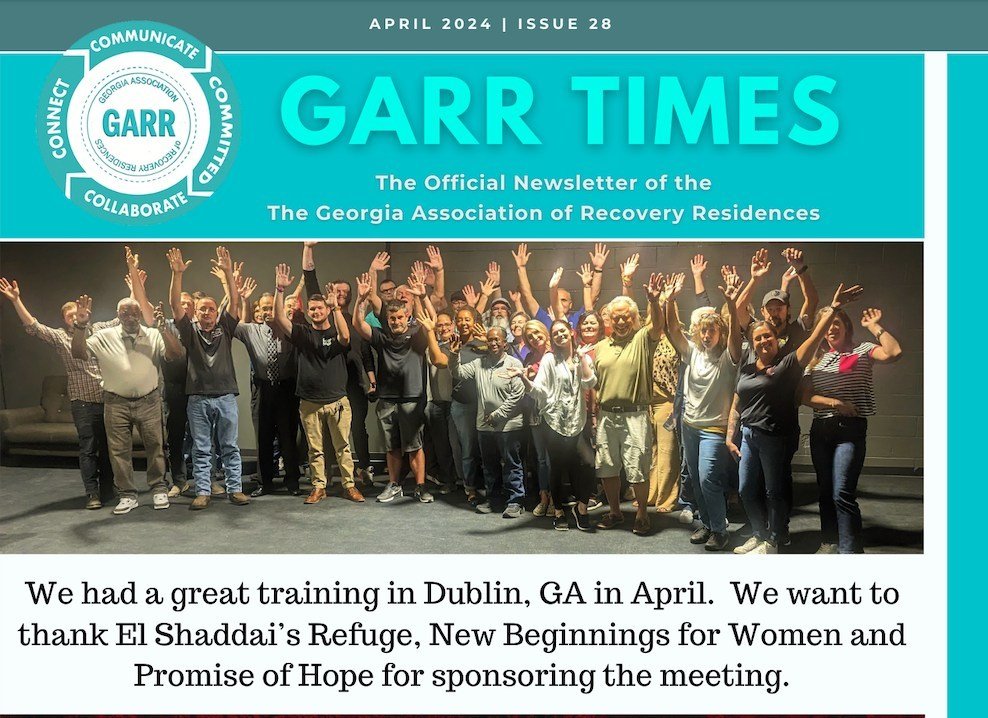 GARR Times - Creating Impactful Rituals - Join us in May for an important training workshop on Recovery Rituals.