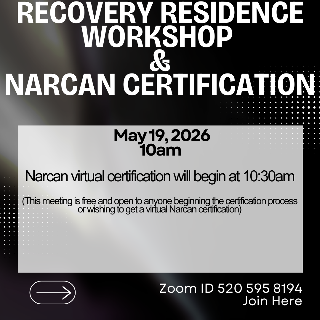 Recovery Residence Workshop