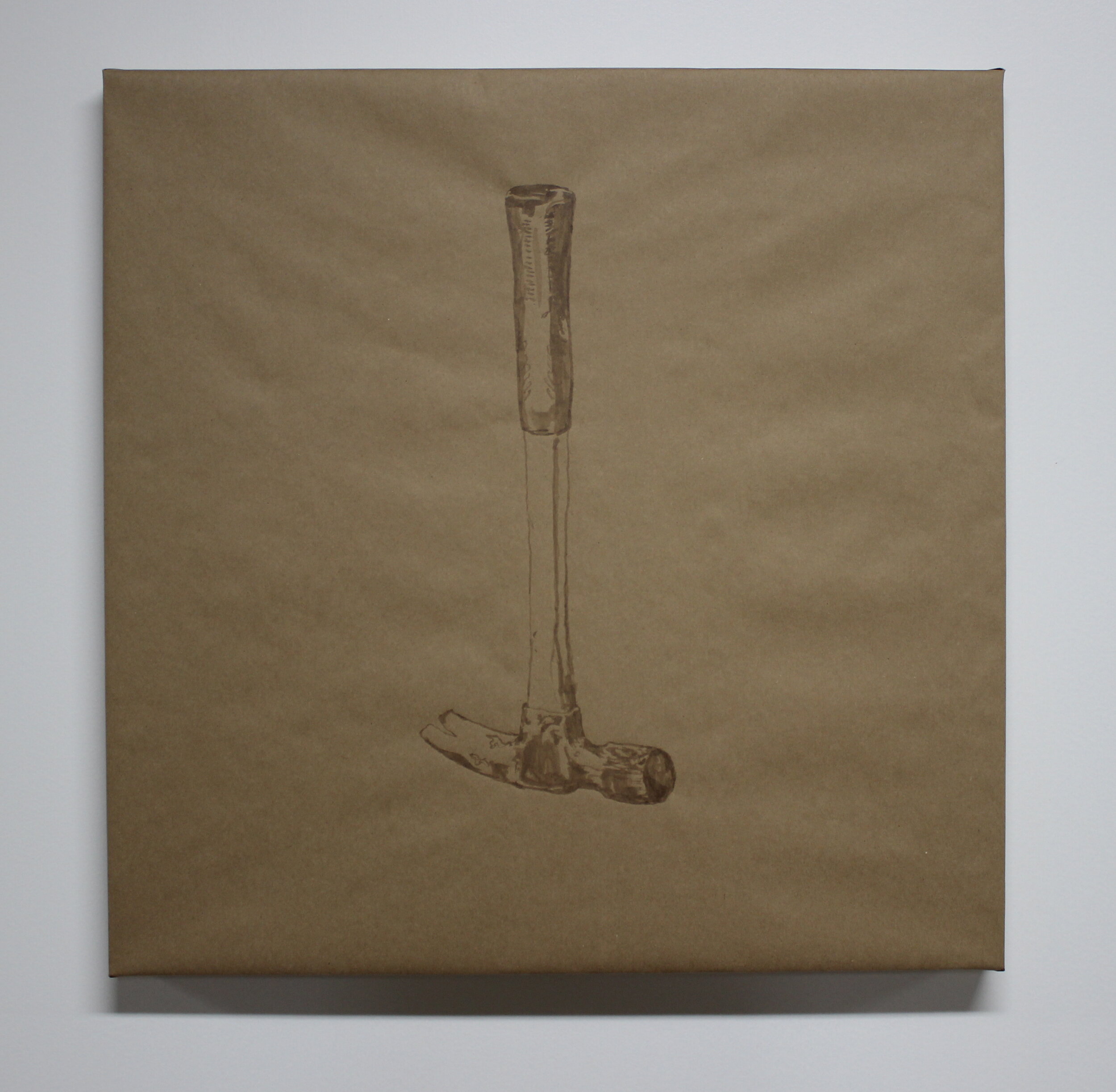 Brown Paper Canvas: Hammer