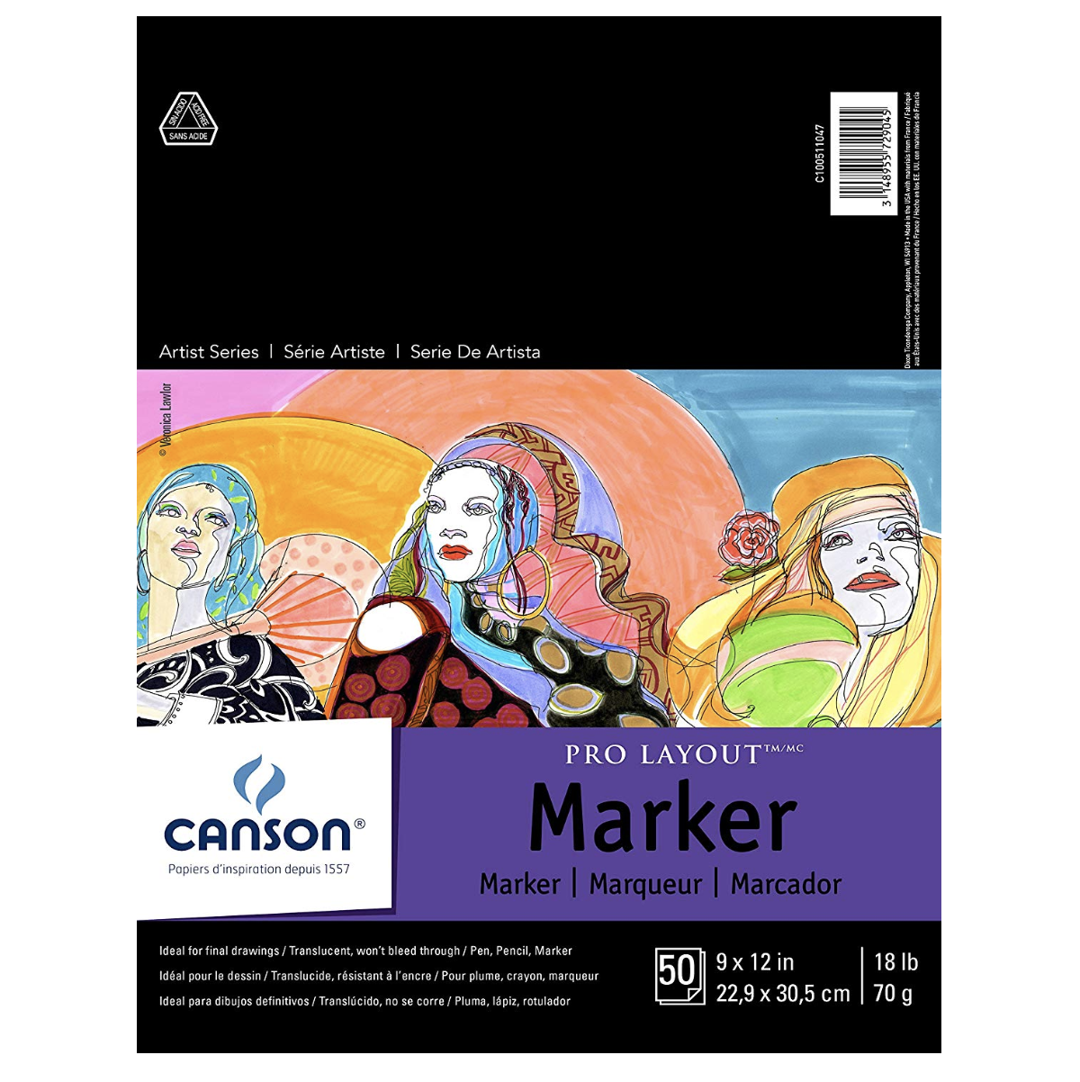 Canson Artist Series Pro Layout Marker Pad