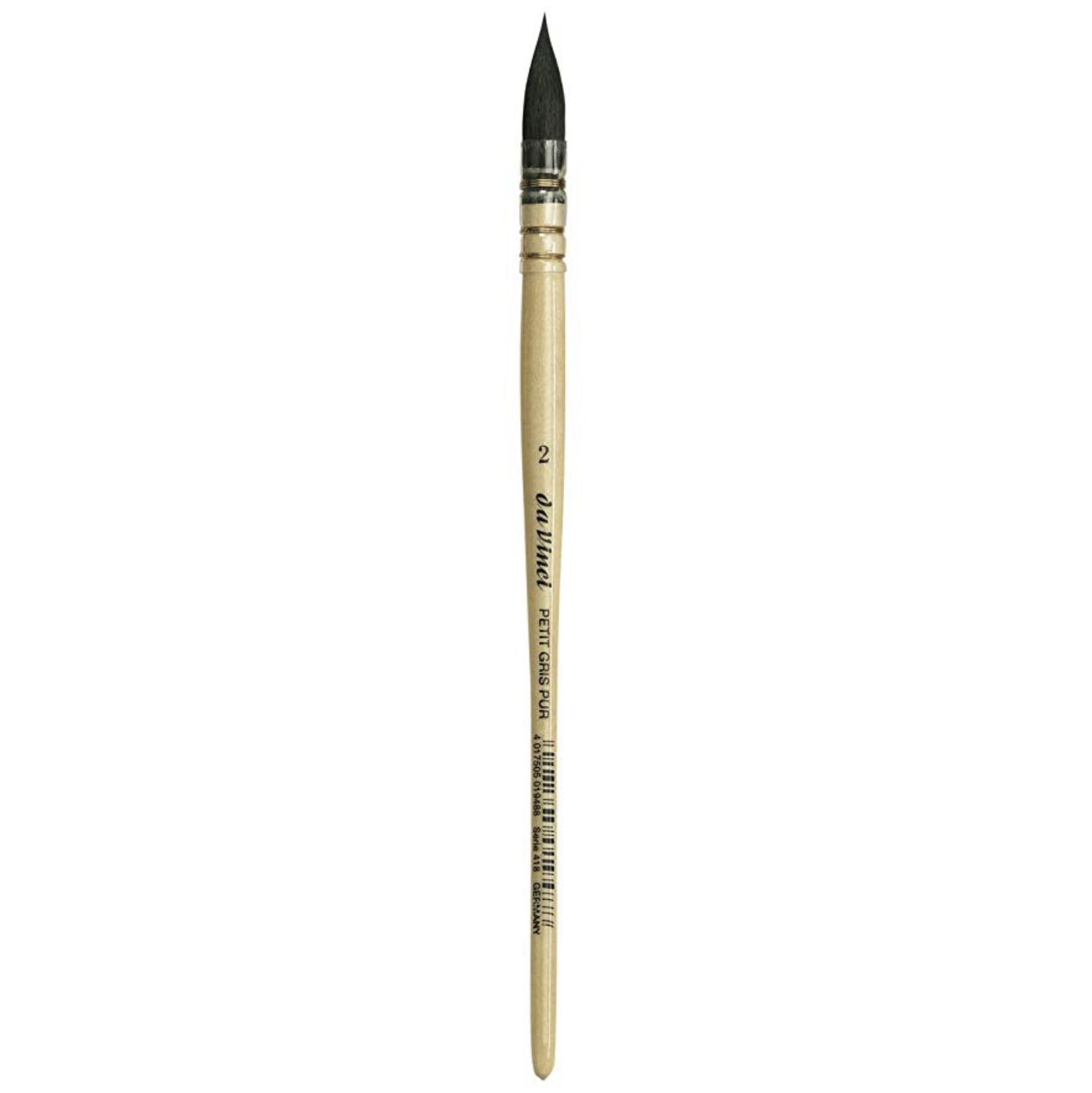 da Vinci Watercolor Series 418 Petit Gris Pur Paint Brush