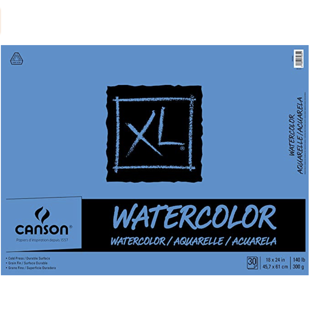 Budget-Friendly Canson XL Series Watercolor Paper Pad