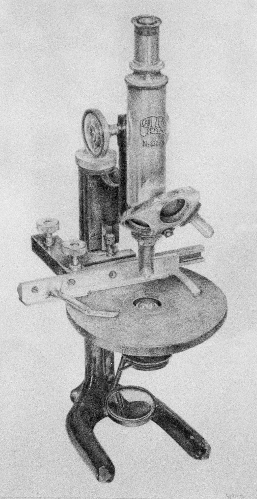 Microscoop
Potlood 40 x 21 cm
