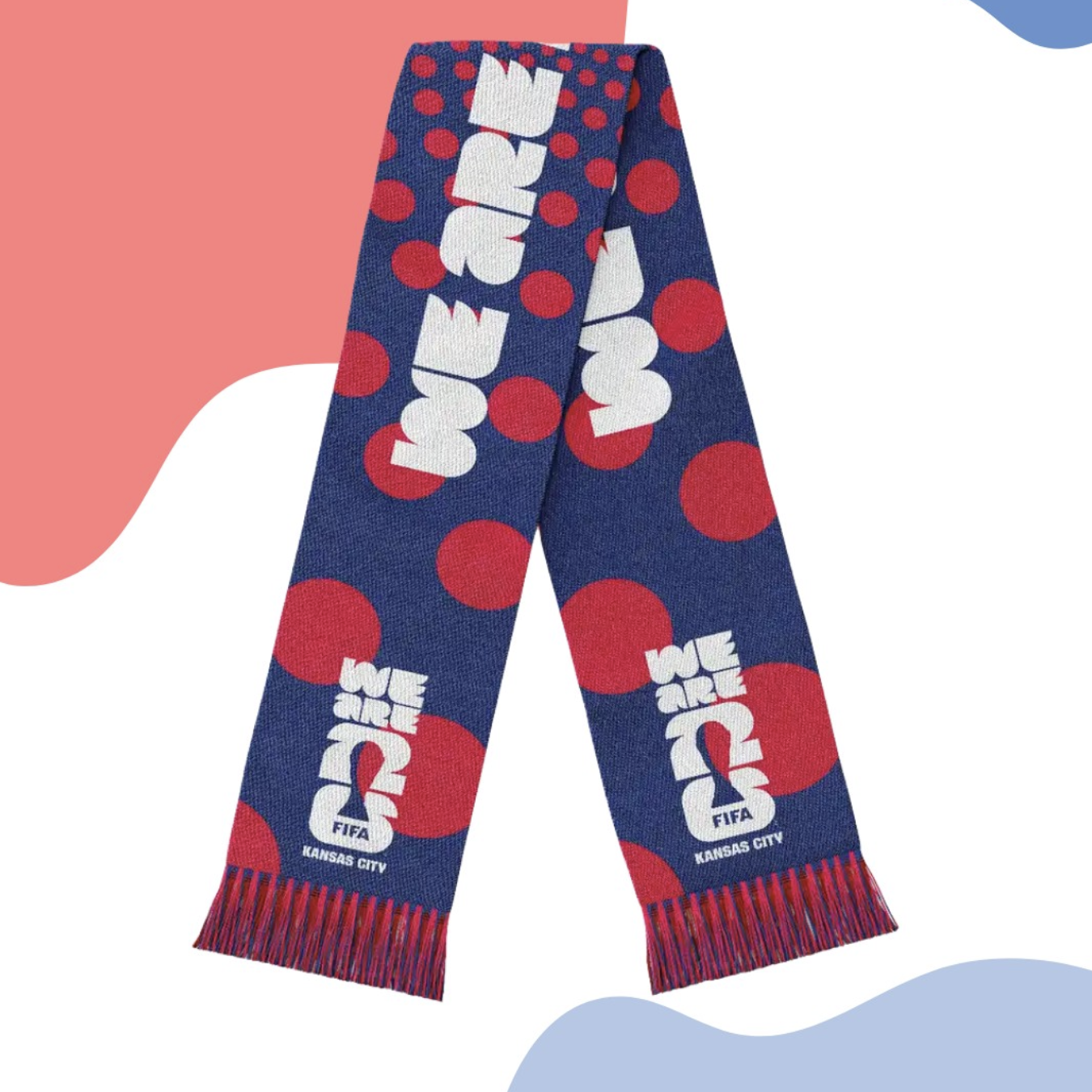 2026 FIFA World Cup Host City Kansas City Scarf