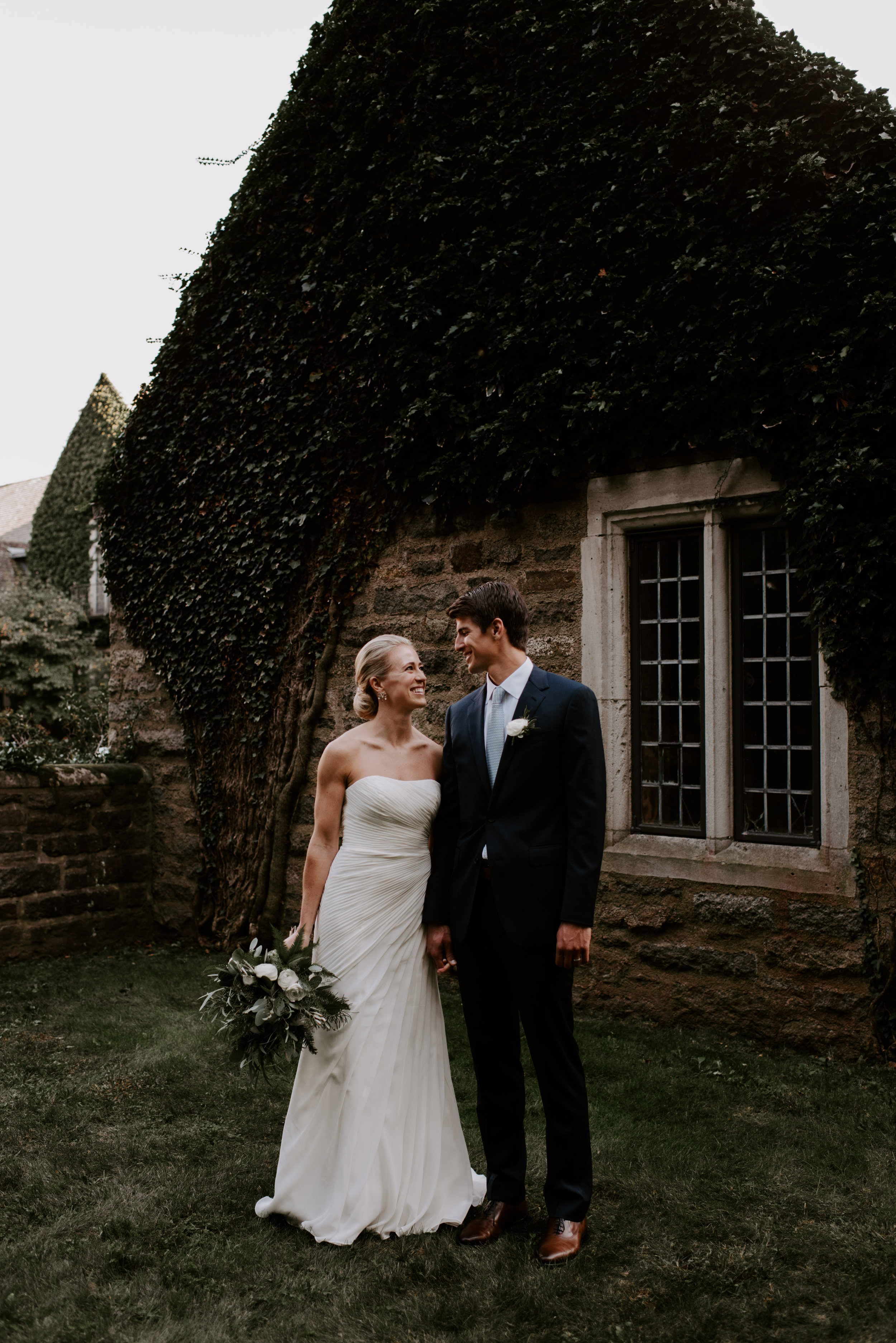 Moody Intimate Library Wedding | Boston Wedding Photographer | Madeline Rose Photography Co.