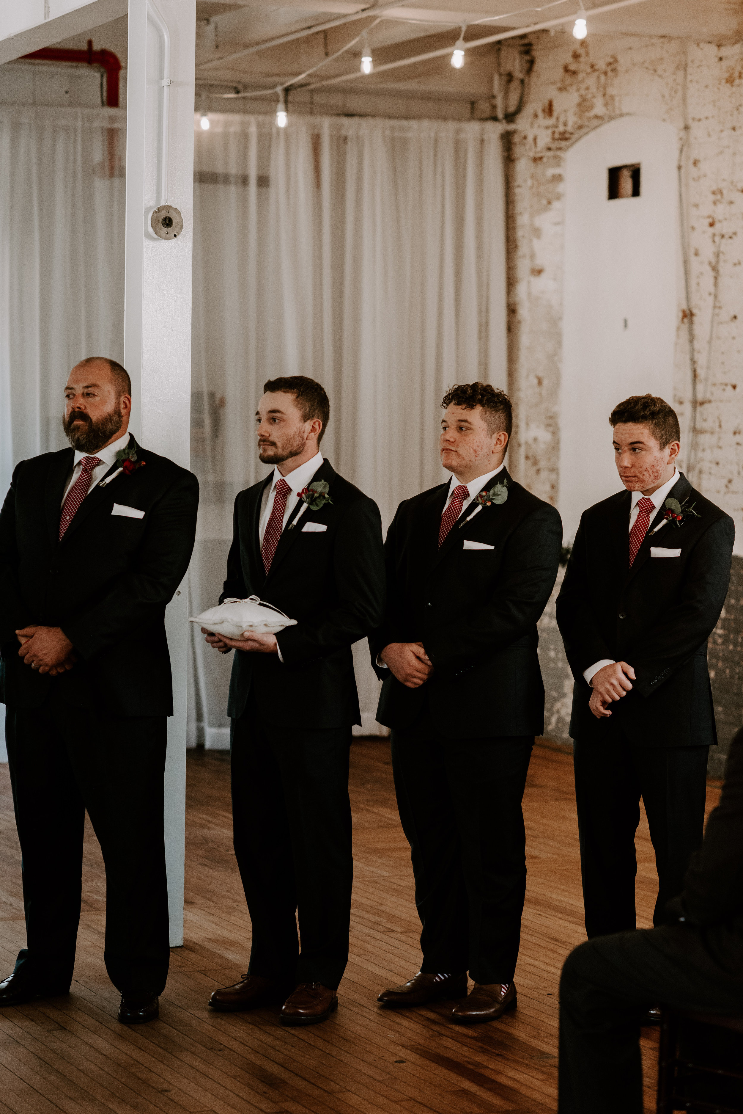 Moody Winter Industrial Berkshires Wedding | Boston Wedding Photographer | Madeline Rose Photography Co.
