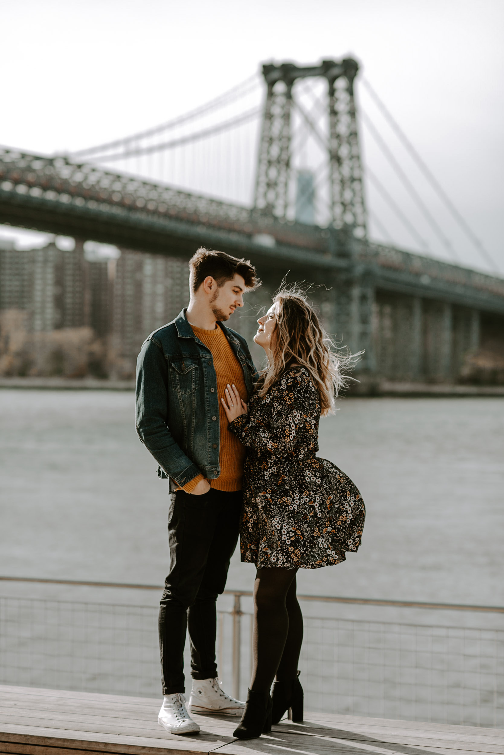 Moody Brooklyn Engagement Session | Brooklyn Wedding Photographer