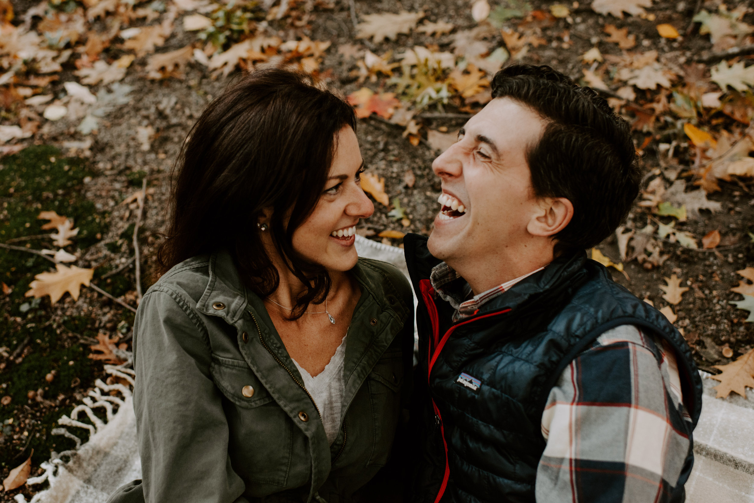 New England Fall Foliage Engagement Session | Boston Wedding Photography