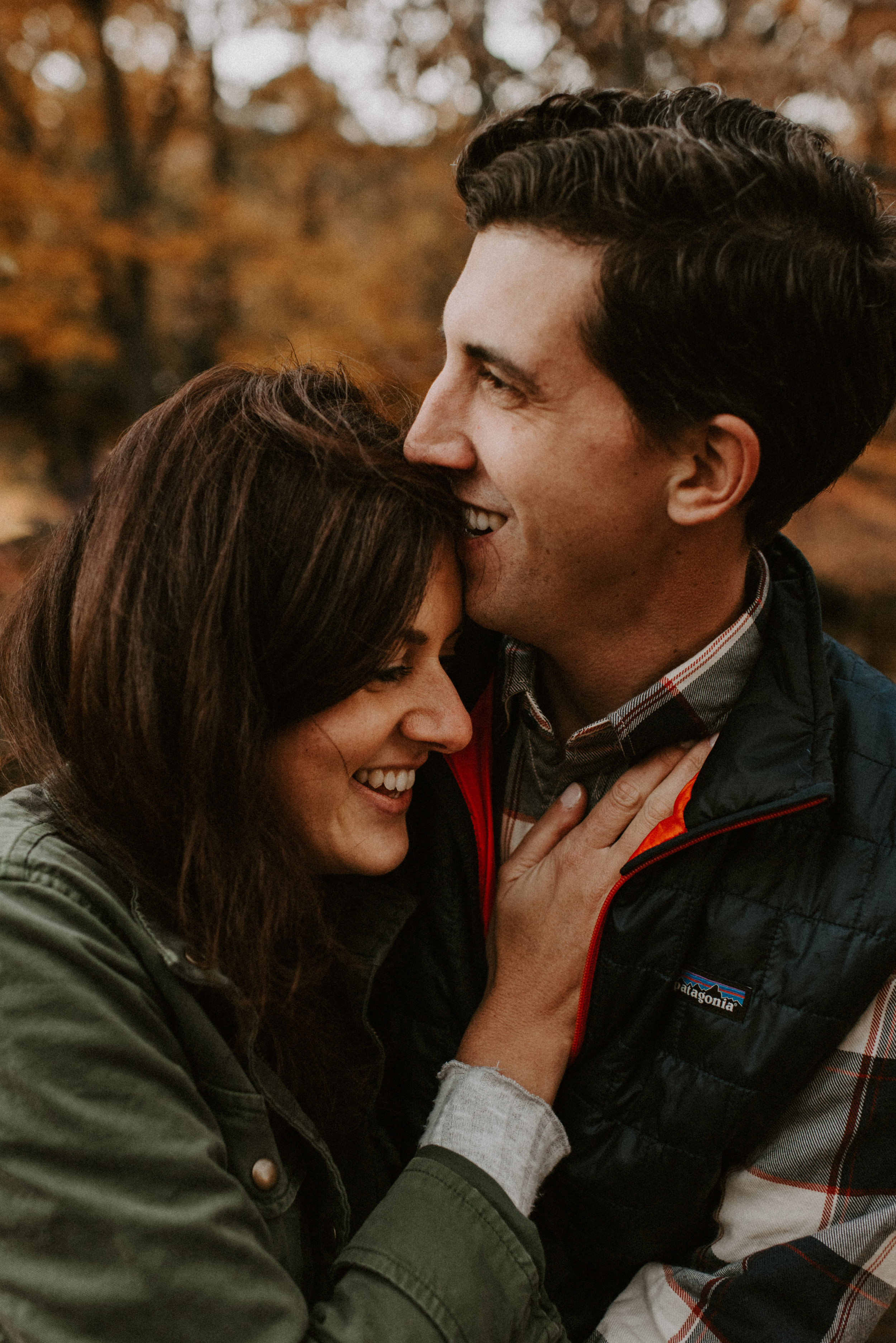 New England Fall Foliage Engagement Session | Boston Wedding Photography