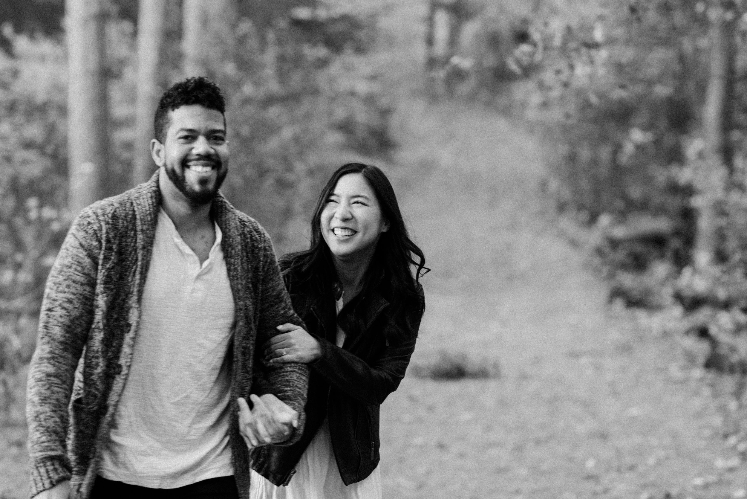 boston fall foliage engagement session at middlesex fells | boston wedding photographer