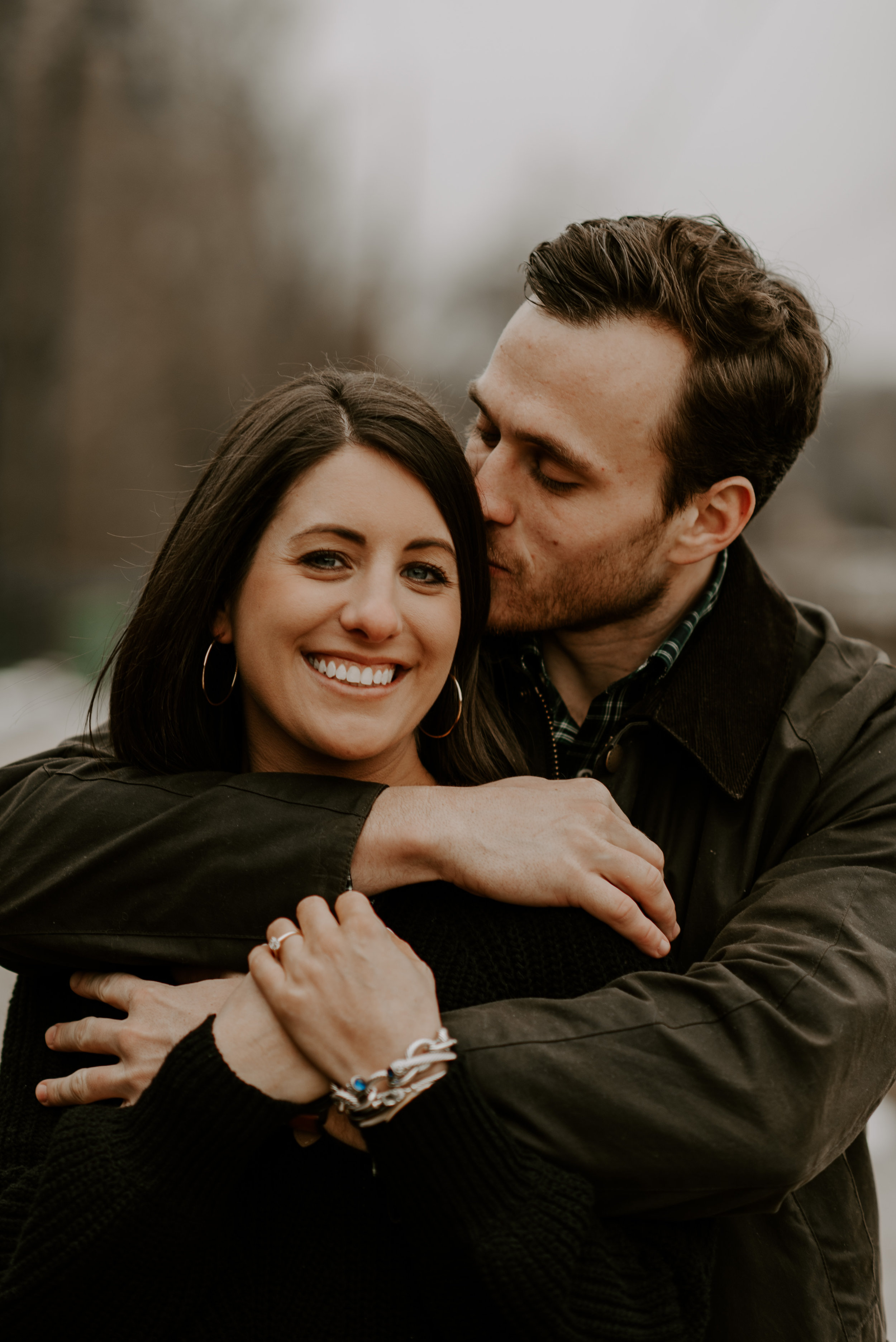 Downtown Wayne, PA adventure engagement session | Boston Wedding Photographer