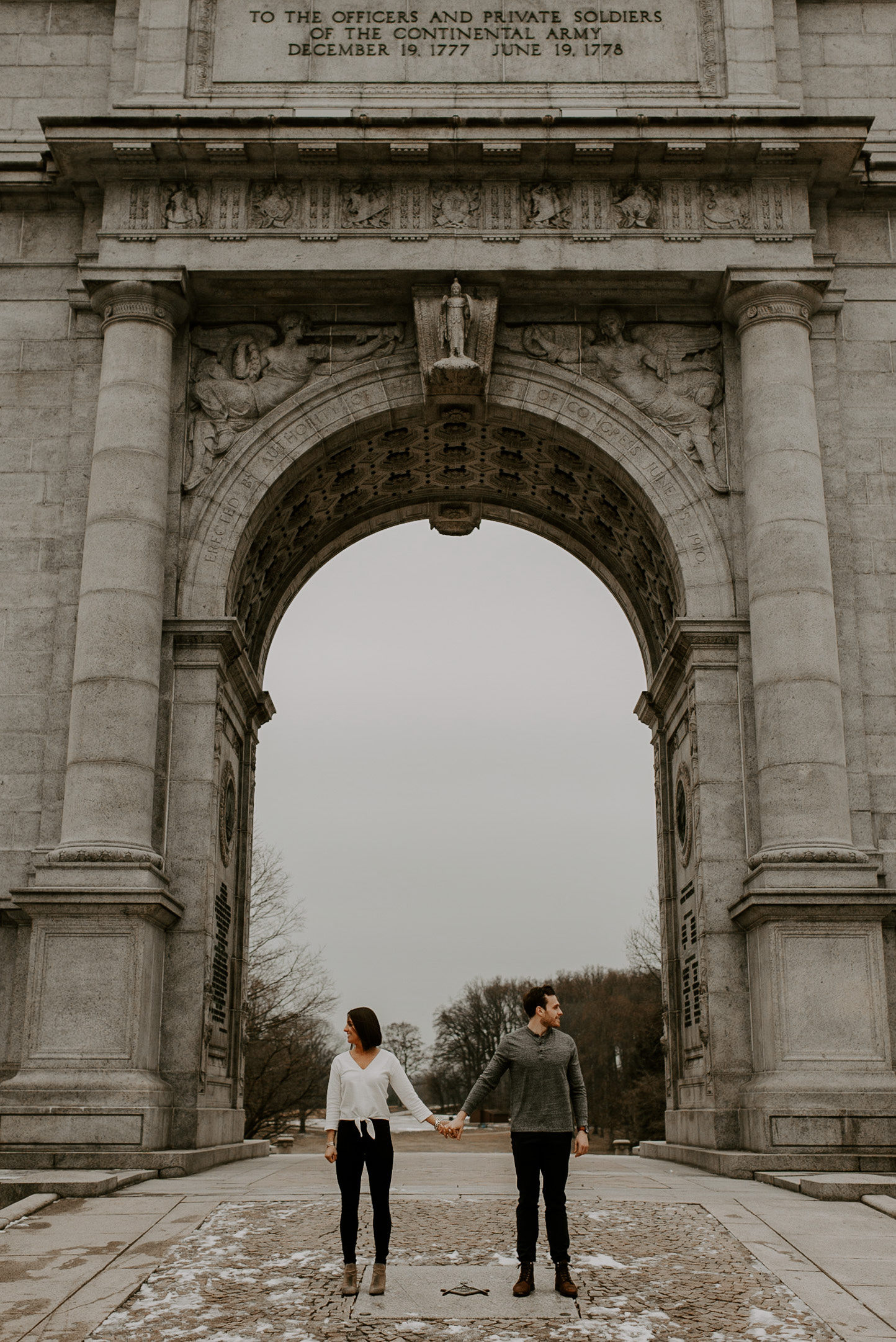 Valley Forge National Park Adventure Engagement Session | Boston Wedding Photographer