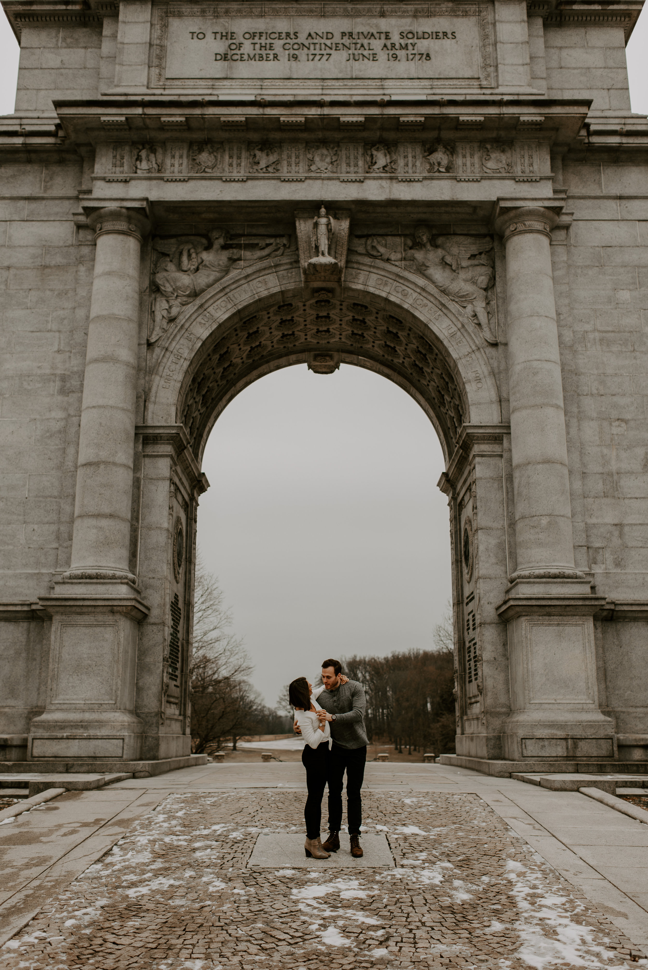 Valley Forge National Park Adventure Engagement Session | Boston Wedding Photographer