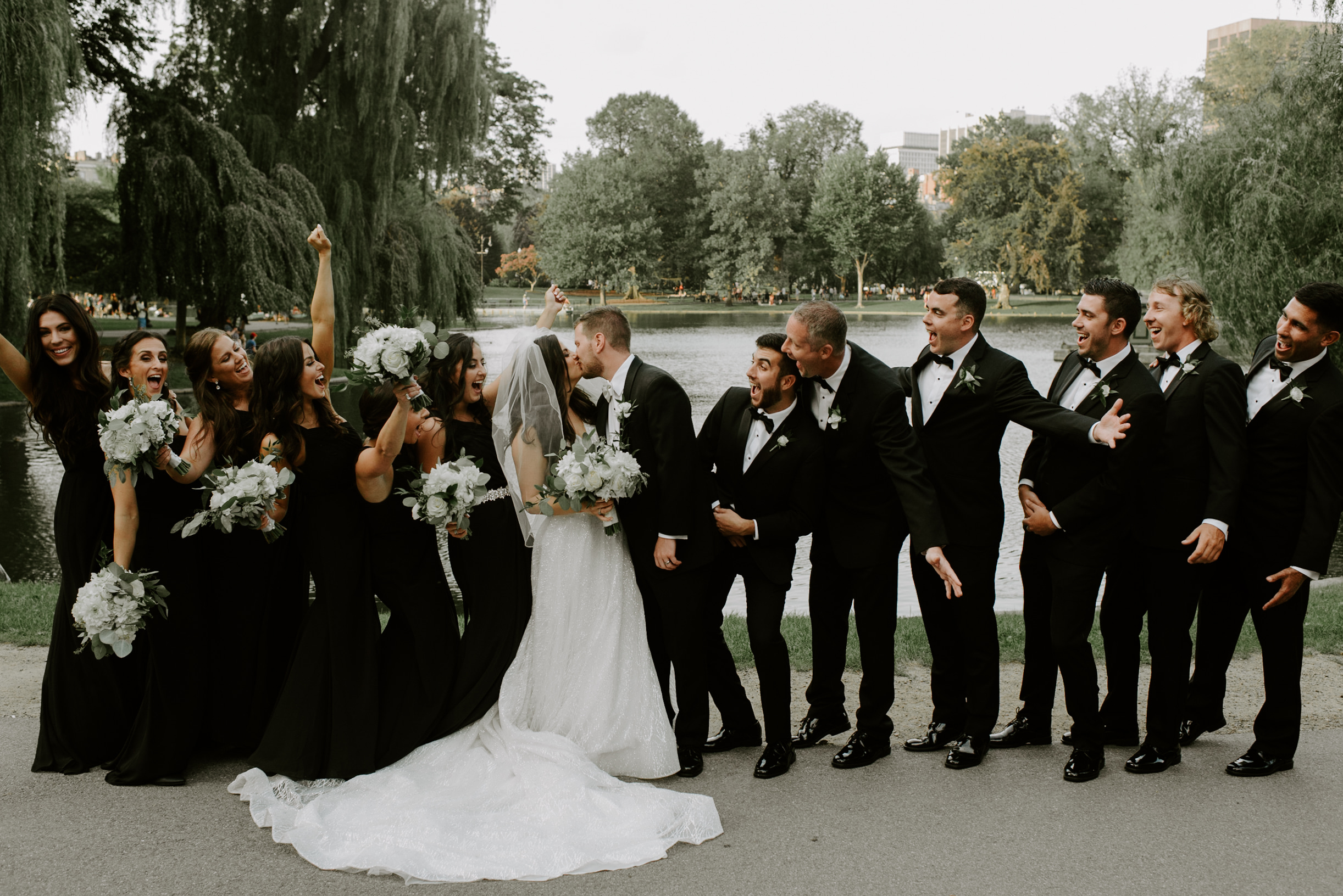 Downtown Boston Wedding | Modern Urban Wedding | Boston Wedding Photographer