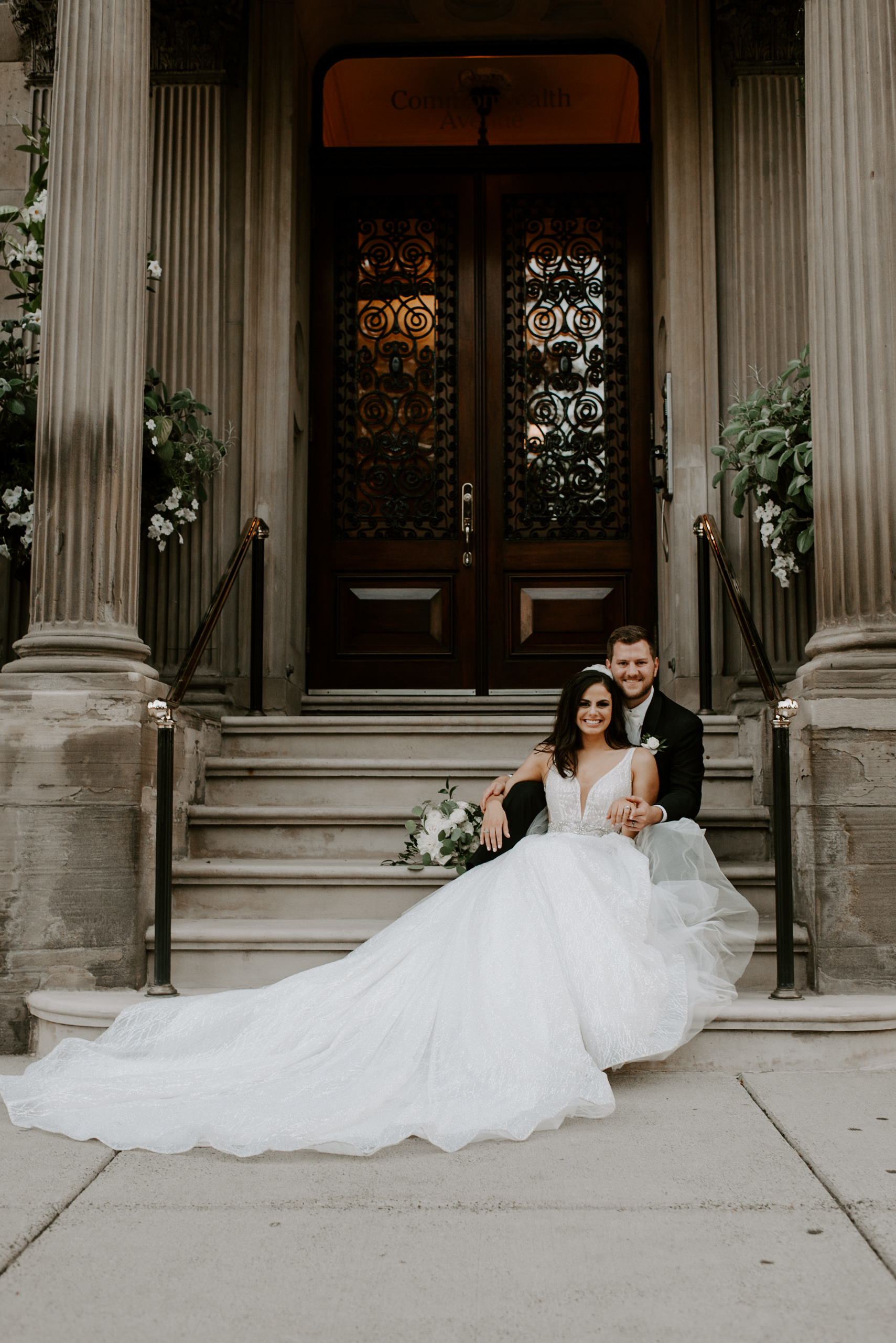 Downtown Boston Wedding | Modern Urban Wedding | Boston Wedding Photographer