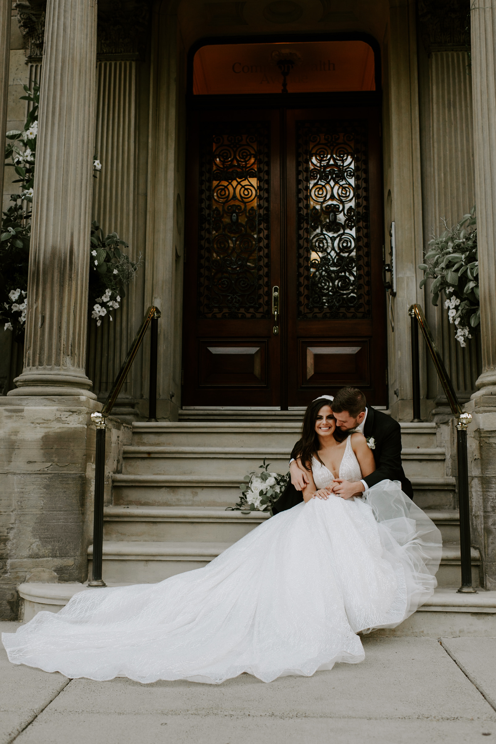 Downtown Boston Wedding | Modern Urban Wedding | Boston Wedding Photographer