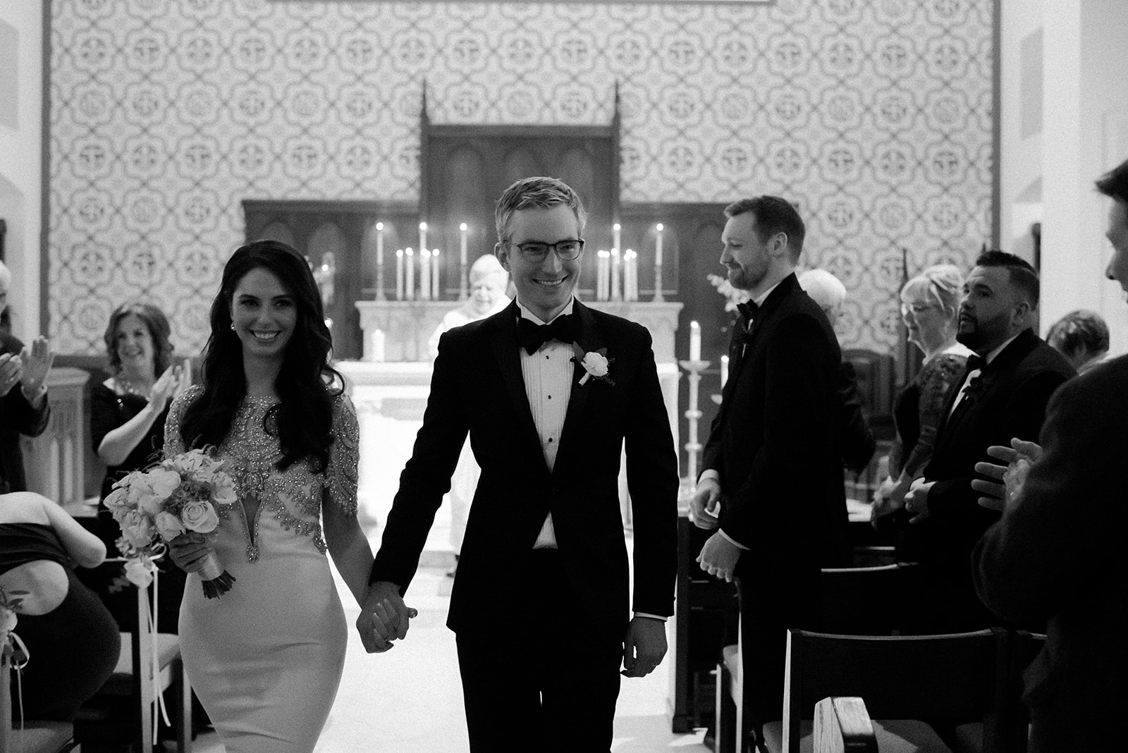 1920's Great Gatsby Inspired Wedding | Our Lady of Good Voyage Wedding | Downtown Boston Wedding | Boston Wedding Photographer